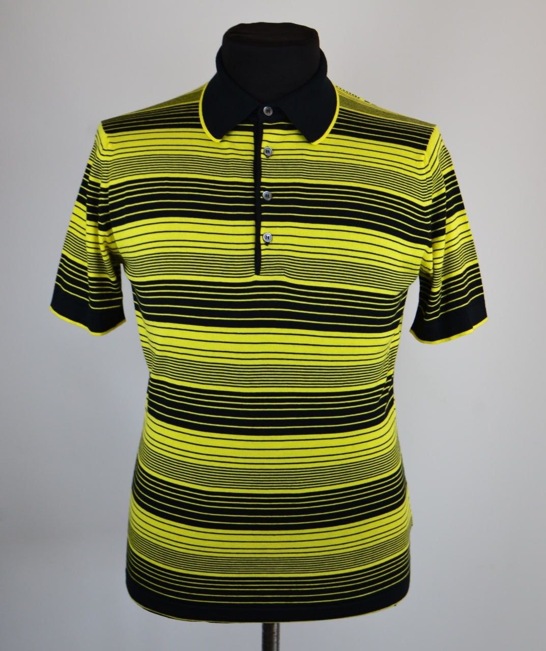 John Smedley John Smedley Men's Polo Shirt Striped Size Medium Size US M / EU 48-50 / 2 - 1 Thumbnail