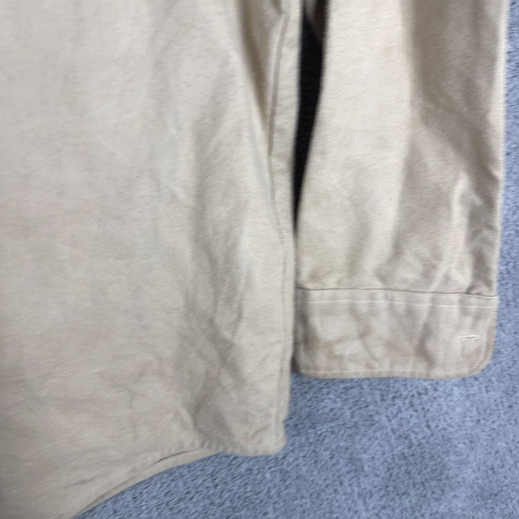 Vintage VINTAGE Frostproof Shirt Mens XL Beige Flannel Button Front Made USA Workwear Size US XL / EU 56 / 4 - 3 Thumbnail