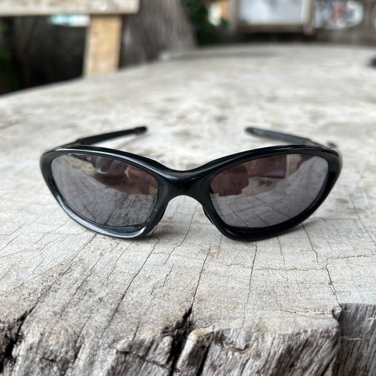 00's Oakley XX twenty y2k jet black sunglasses