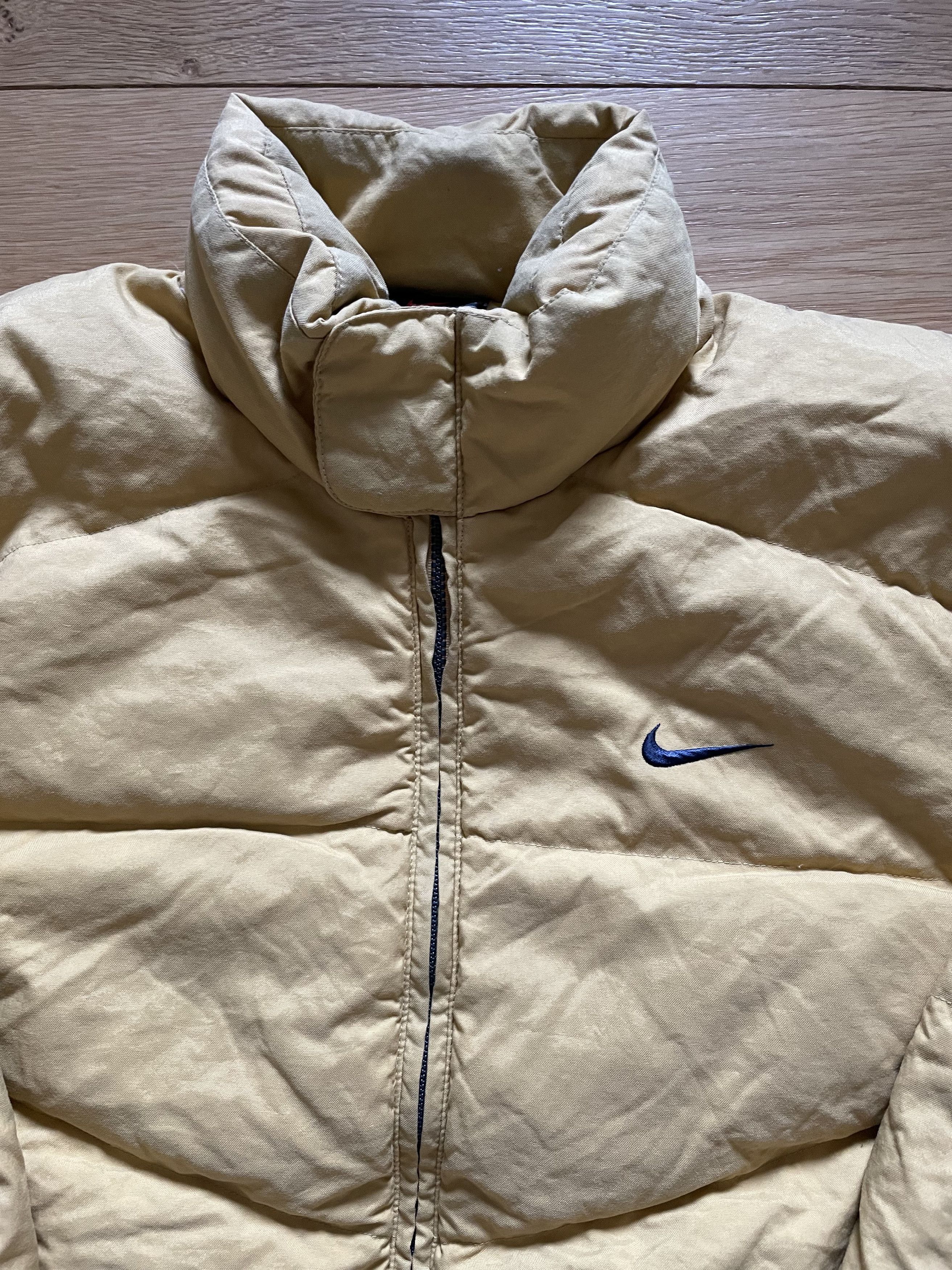 Nike Nike Yellow Puffer Jacket Small Swoosh Size US M / EU 48-50 / 2 - 3 Thumbnail
