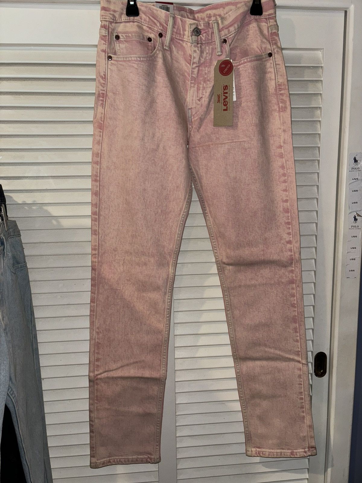 Levi's Levi’s 511 washed pink denim jeans 32 X 34 brand new Size US 32 / EU 48 - 1 Thumbnail