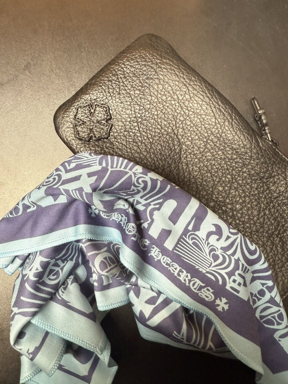 RARE CHROME HEARTS DEEP I BLACK GOLD FRAMES