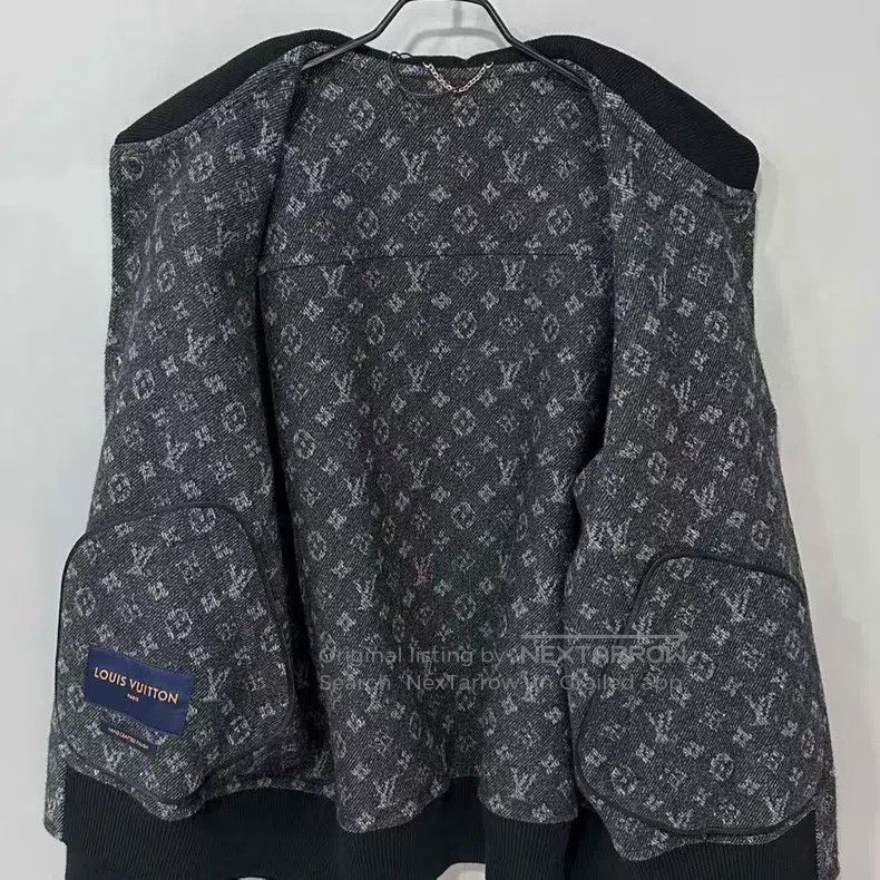 Louis Vuitton Louis Vuitton 19ss Show Full Print Cashmere Blend Jacket Size US L / EU 52-54 / 3 - 4 Thumbnail