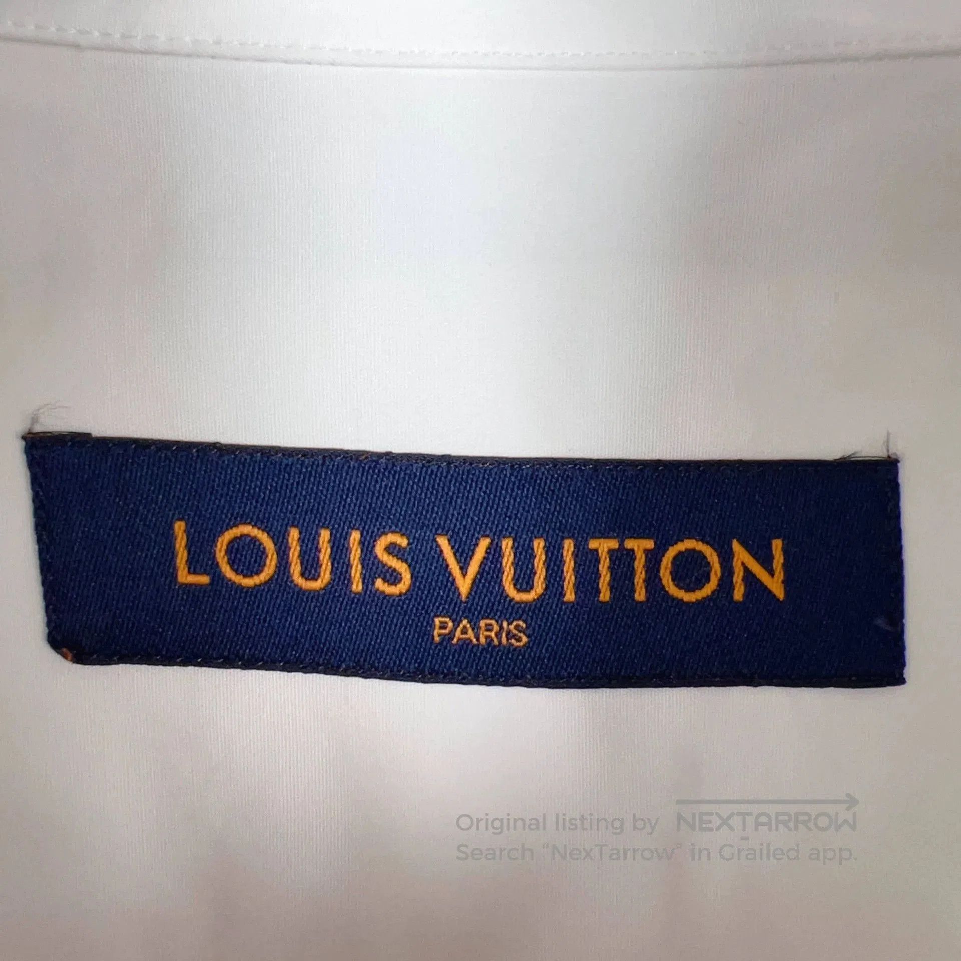 Louis Vuitton white long sleeve shirt with pink logo. Size US L / EU 52-54 / 3 - 3 Thumbnail