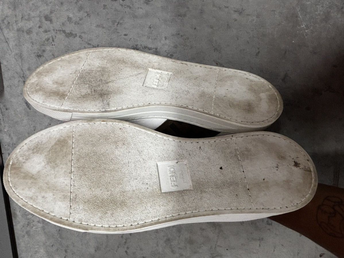 Fendi Low fendi white sneakers Size US 7 / EU 40 - 6 Thumbnail