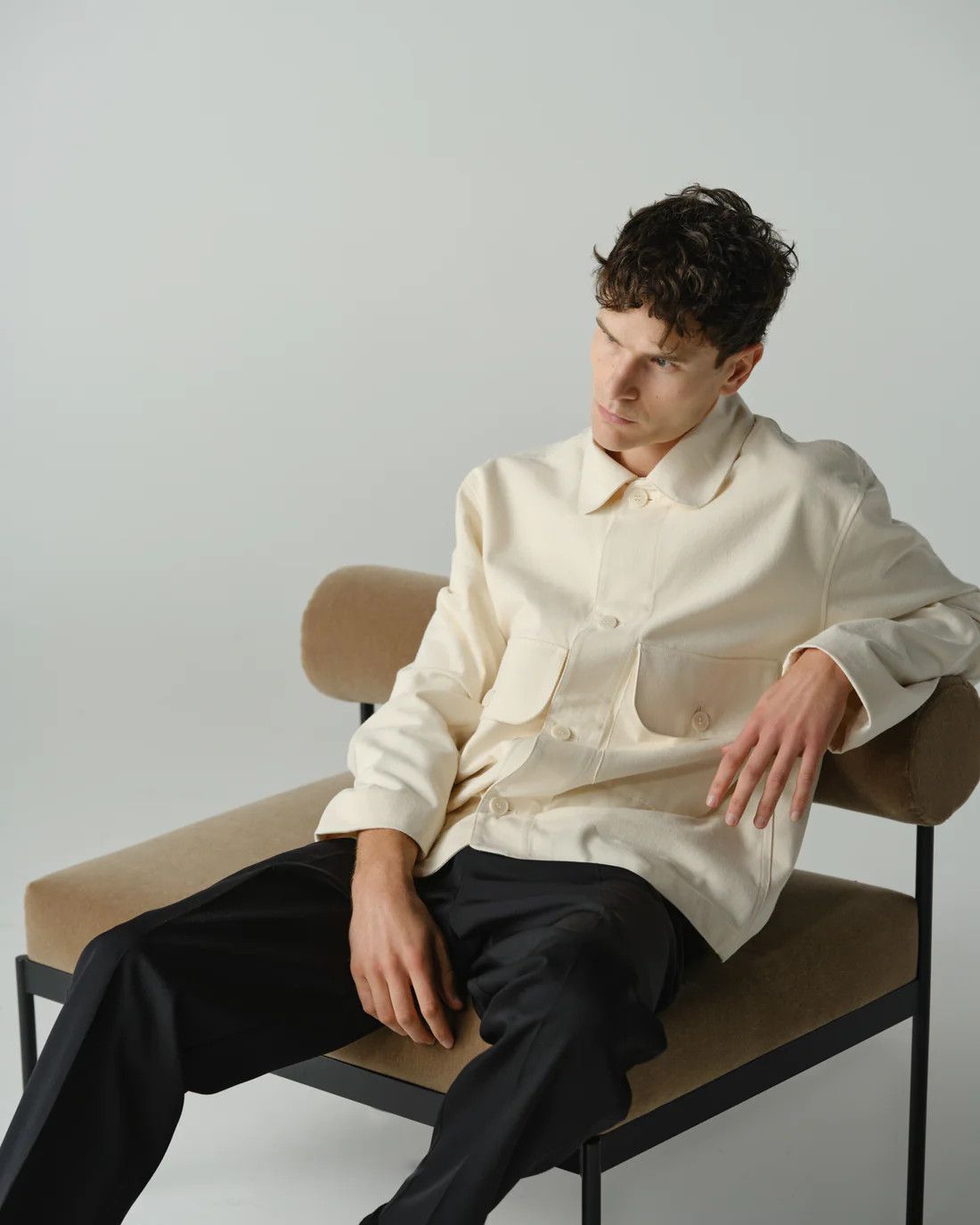 Other 💚 Thom Morison Big Pocket Jacket Natural Medium NEW Size US M / EU 48-50 / 2 - 5 Thumbnail