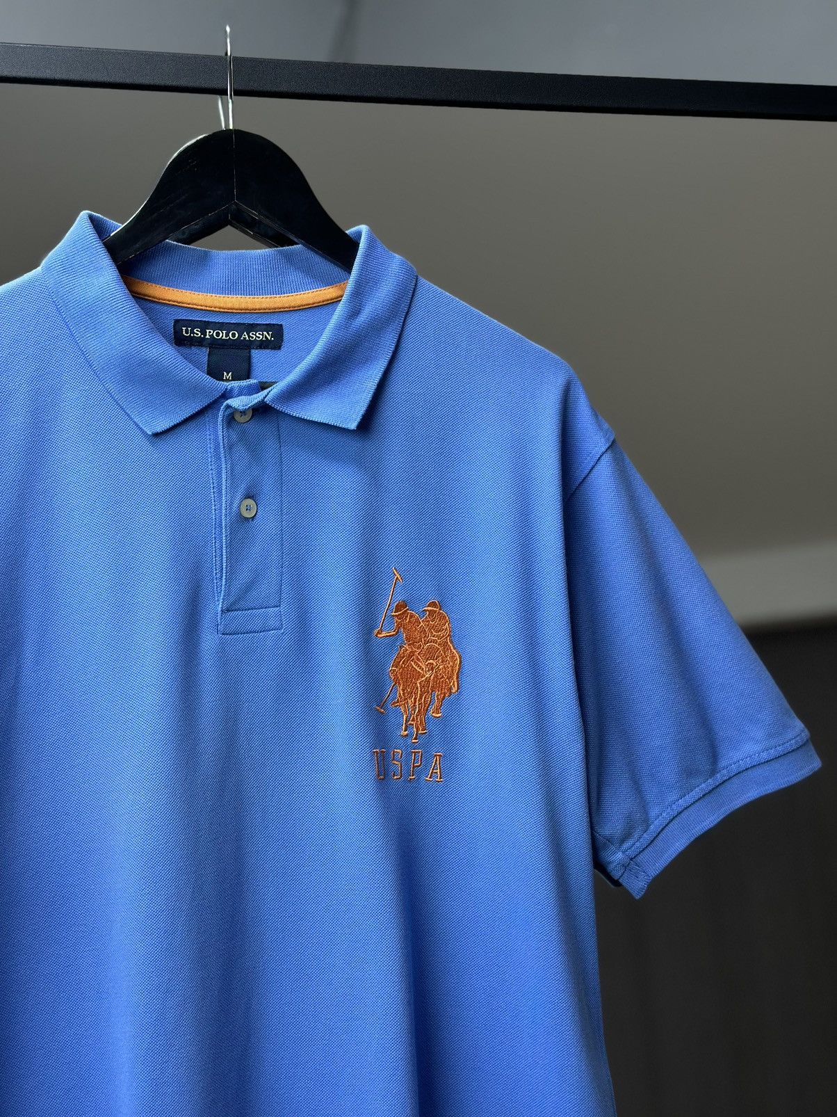 U.S. Polo Assn. Vintage Polo Ralph Lauren Y2k Polo Hype Distressed Faded New Size US M / EU 48-50 / 2 - 2 Thumbnail