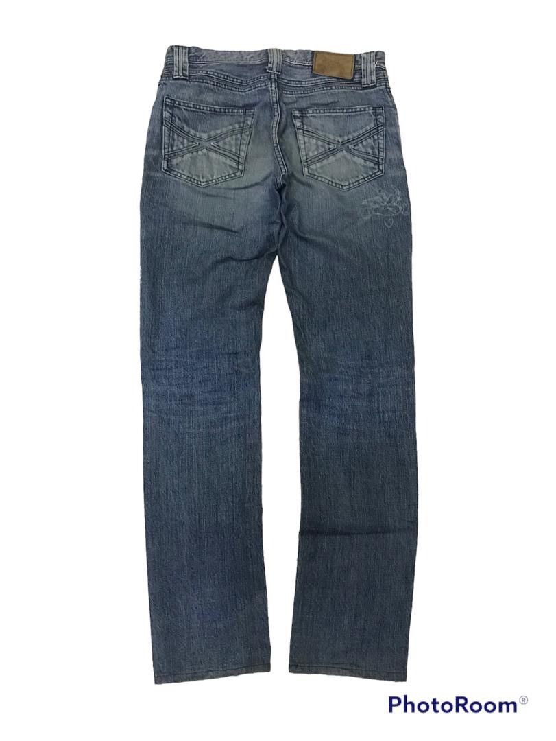 Hysteric Glamour 💥Vtg Japanese Roarguns Japan Art Denim Size US 31 - 2 Thumbnail