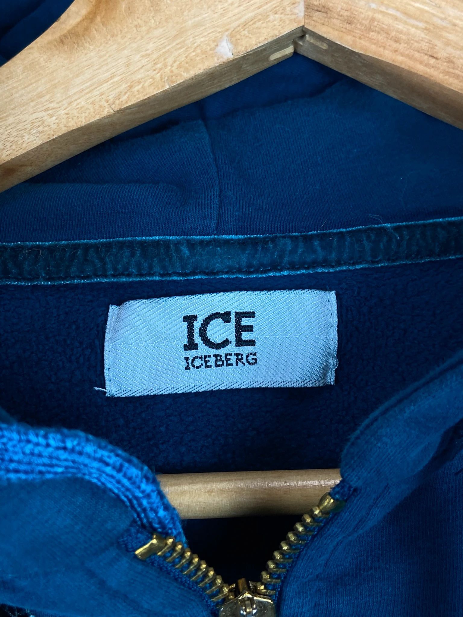 Iceberg Iceberg Sylvester Hoodie S | Blue Cartoon Zip Sweat Size US S / EU 44-46 / 1 - 3 Thumbnail
