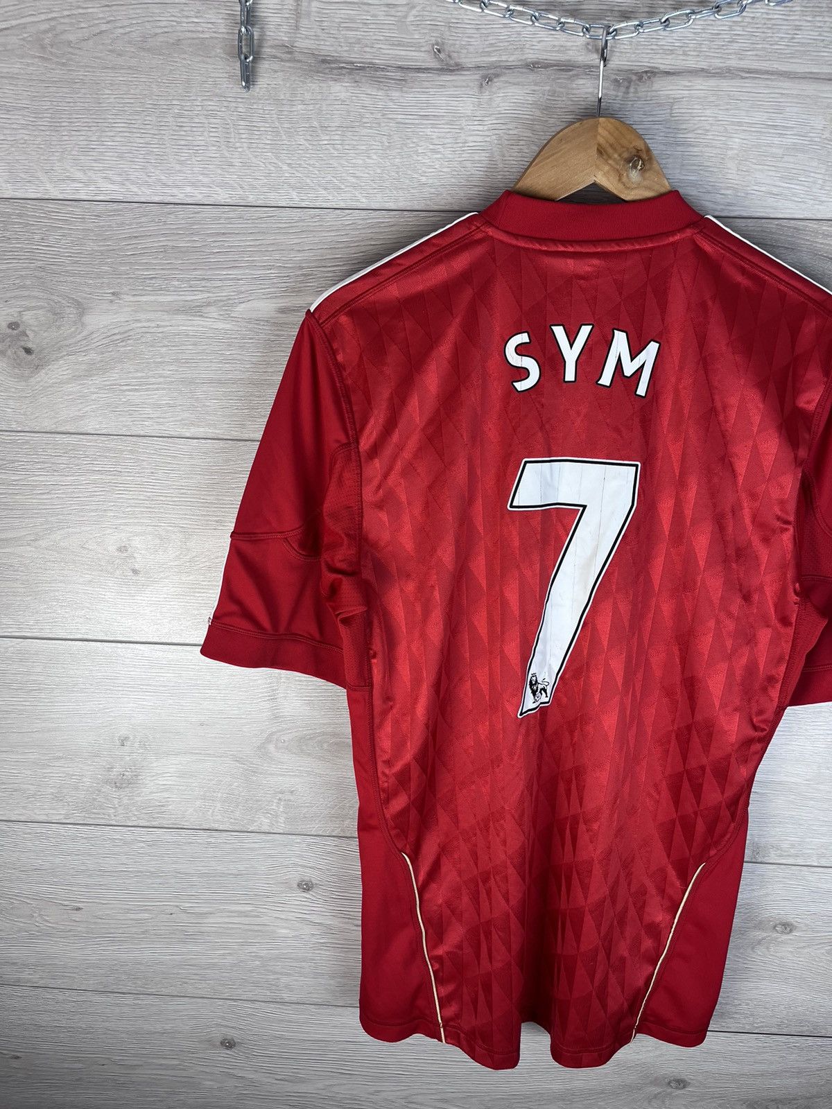 Adidas Vintage men soccer shirts Adidas FC Liverpool size L #7 SYM Size US L / EU 52-54 / 3 - 13 Thumbnail