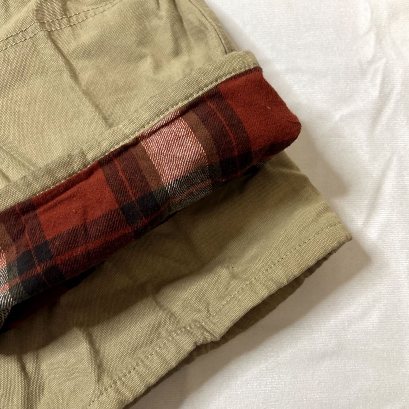 Vintage Coleman Chino Work Pants 40x32 Brown Canvas Fleece Blanket Lined Straight Leg Mens Regular Cotton Canvas Jeans Waist 40 Inseam 32 Vintage No Size US 40 / EU 56 - 7 Thumbnail