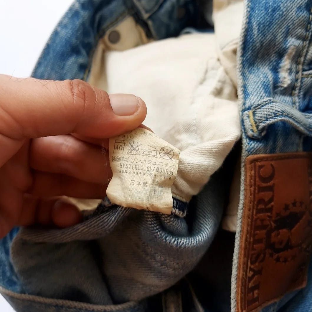 Hysteric Glamour × Japanese Brand × Vintage Hysteric Glamour Search And Destroy Selvedge Denim Pants Size US 30 / EU 46 - 11 Thumbnail
