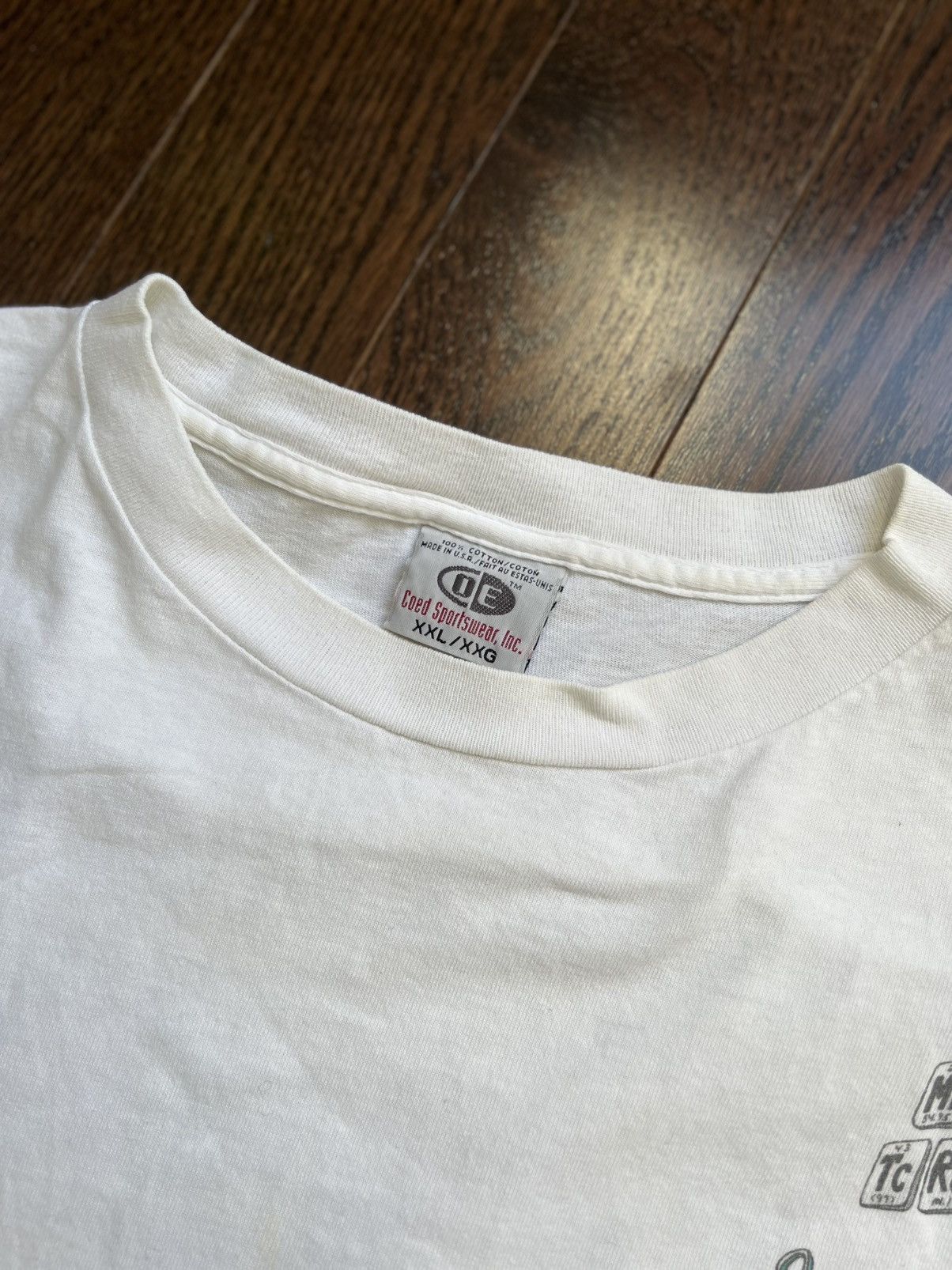 Vintage Vintage T-Shirt 90s Graphic Made in USA Size US XXL / EU 58 / 5 - 3 Thumbnail