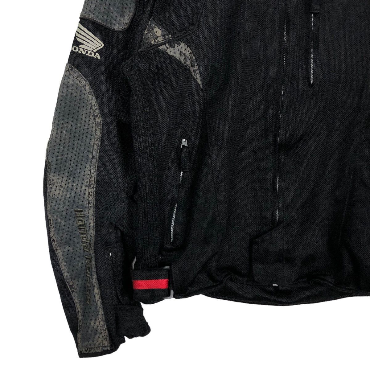 Japanese Brand 🔥Vintage Honda Racing Biker Jacket Big Logo Safety Racer Size US L / EU 52-54 / 3 - 3 Thumbnail