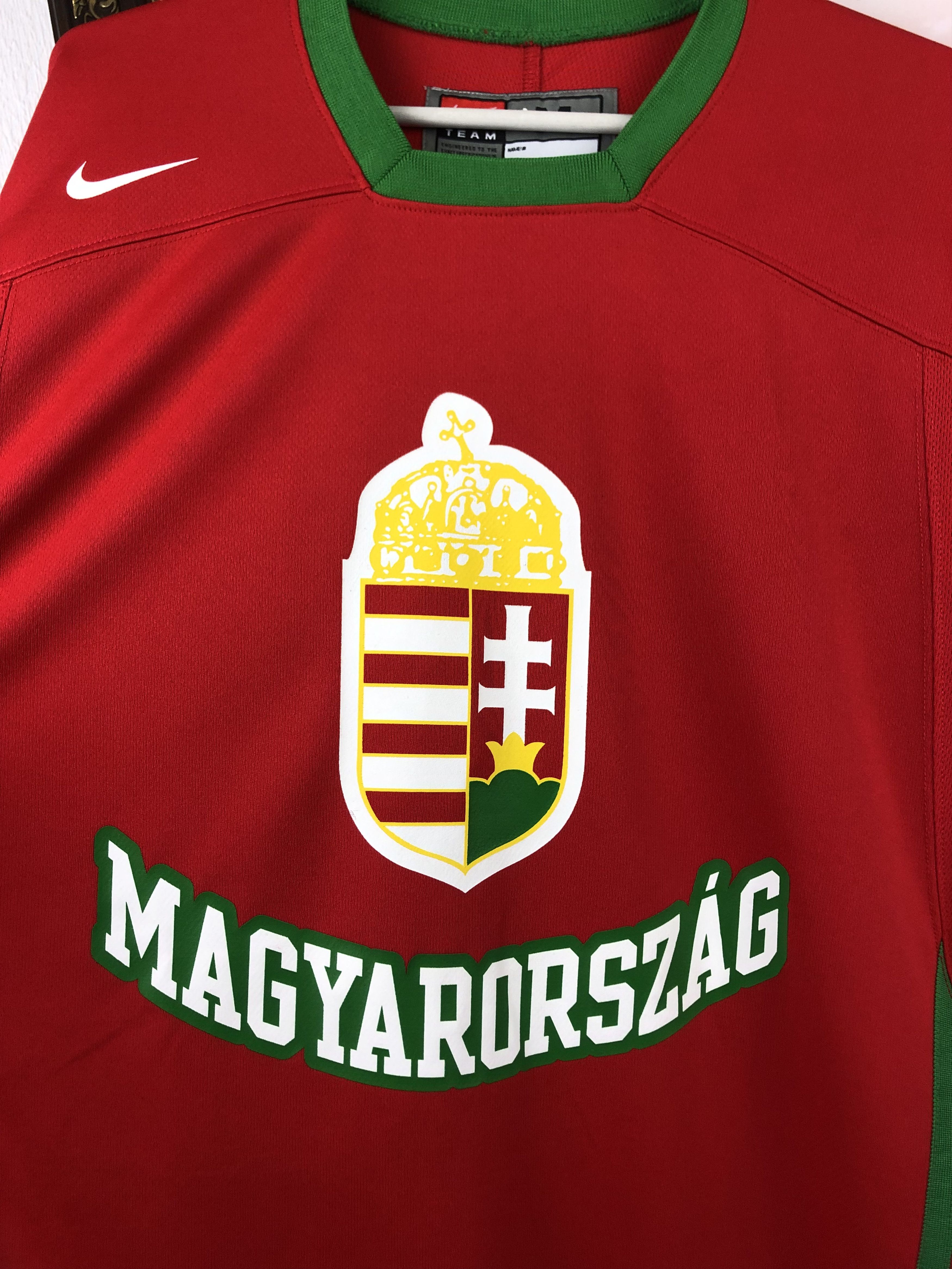 Nike Vintage Nike Team Hungary Ice Hockey Jersey Shirt Rare Size US M / EU 48-50 / 2 - 5 Thumbnail