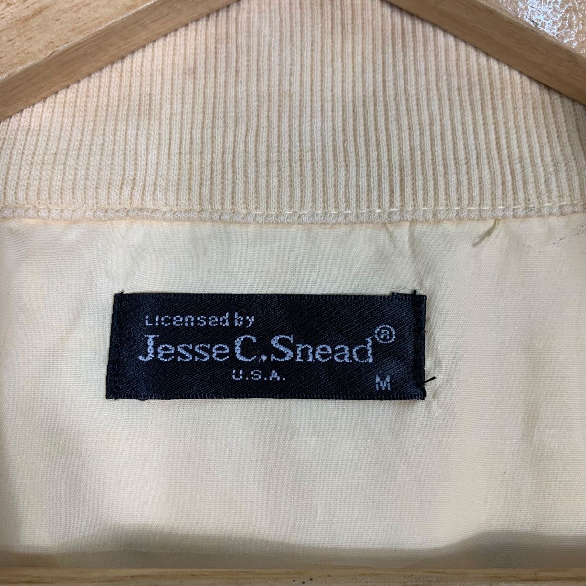 Vintage JESSE C. SNEAD Golf Yellow Casual Jacket #1048-C47 Size US M / EU 48-50 / 2 - 16 Thumbnail