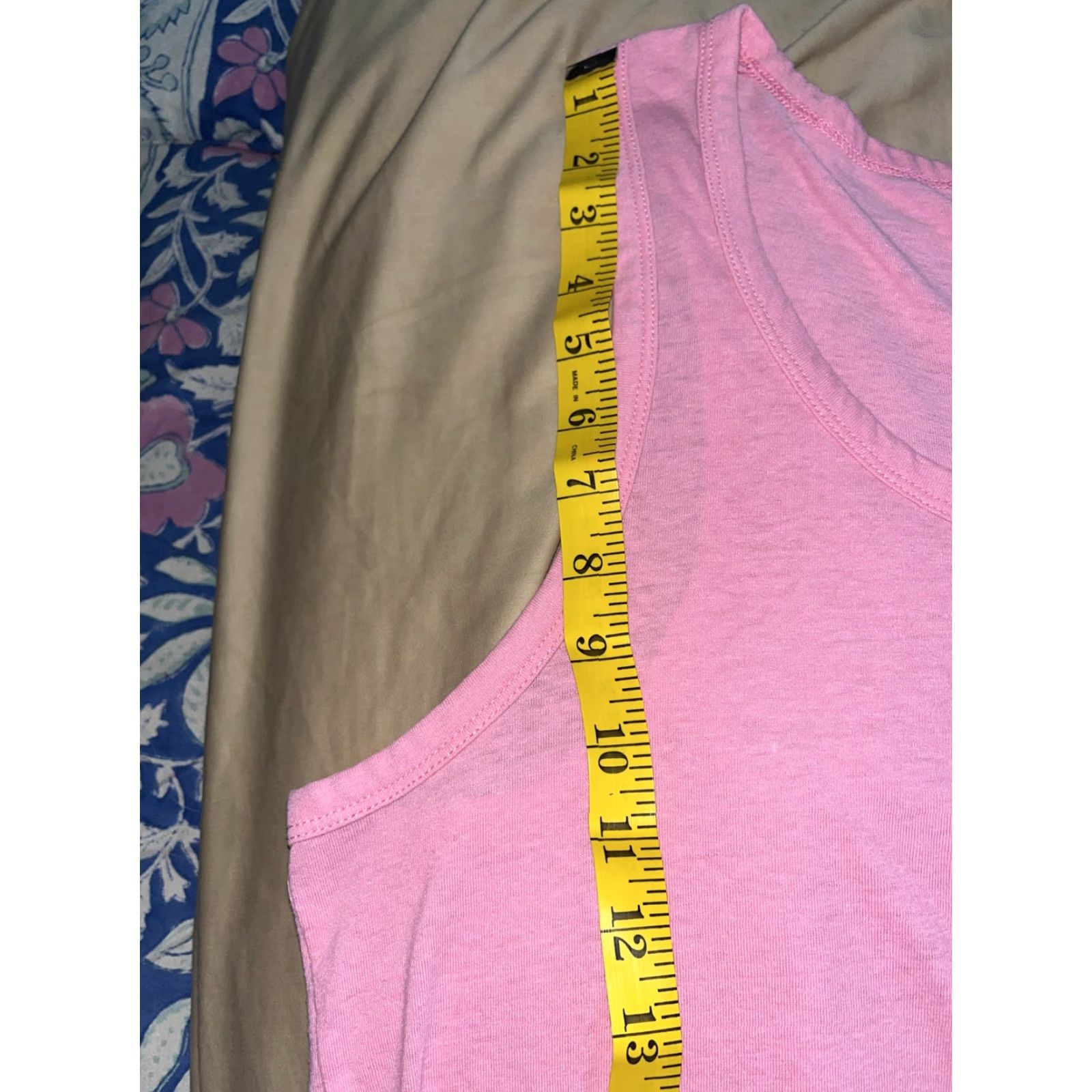J.Crew J.CREW Women’s XS Pink Oversized Tank Top Style AK522 Size XS / US 0-2 / IT 36-38 - 5 Thumbnail