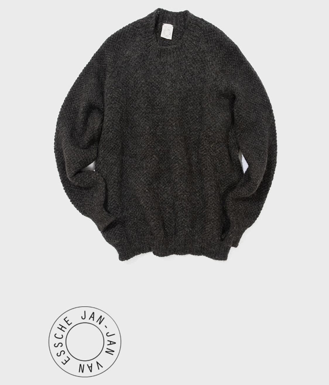 Jan Jan Van Essche [M] Jan Jan Van Essche knit #52 dark brown | Grailed