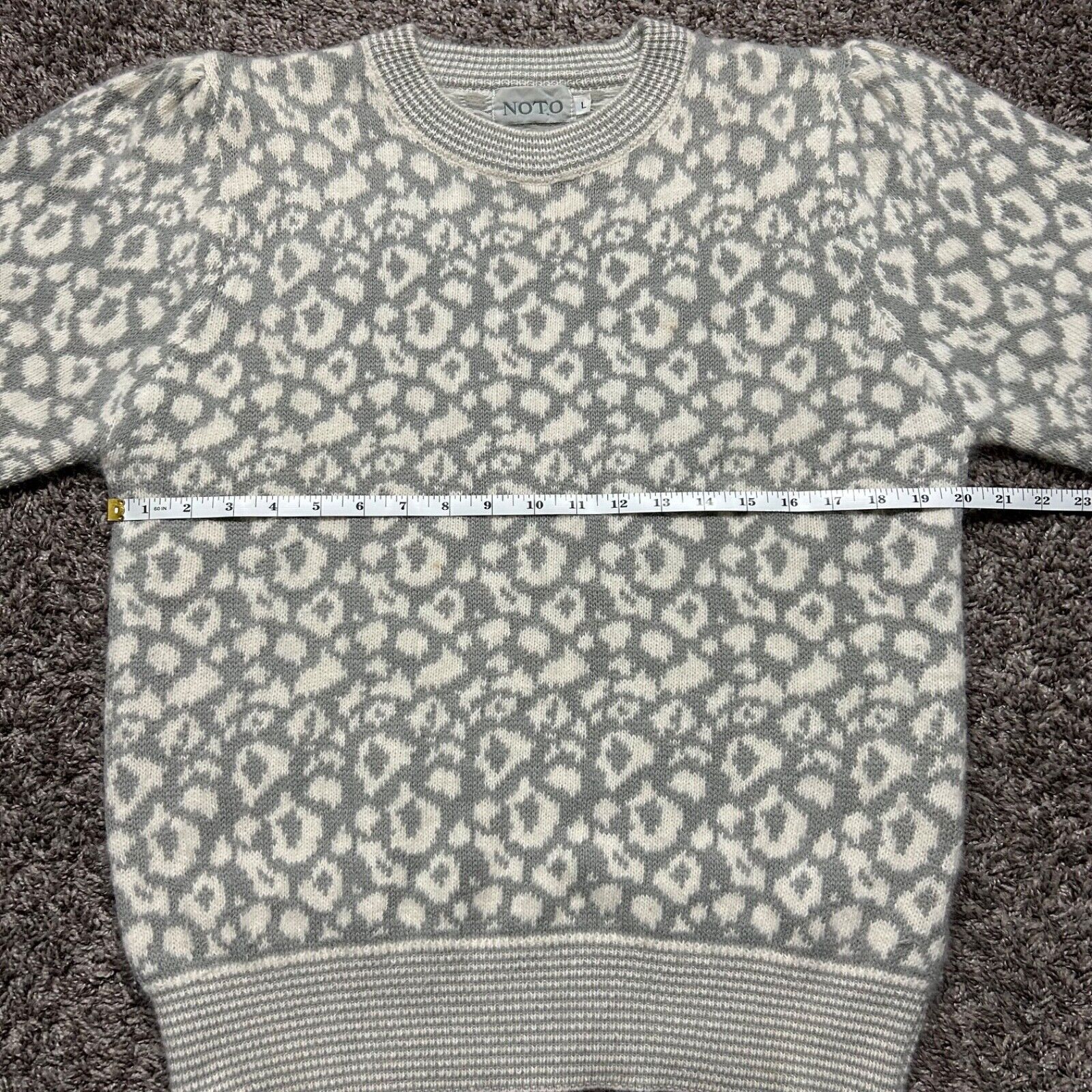 Vintage Vintage Angora Wool Sweater Crewneck Pullover y2k Size L / US 10 / IT 46 - 6 Thumbnail