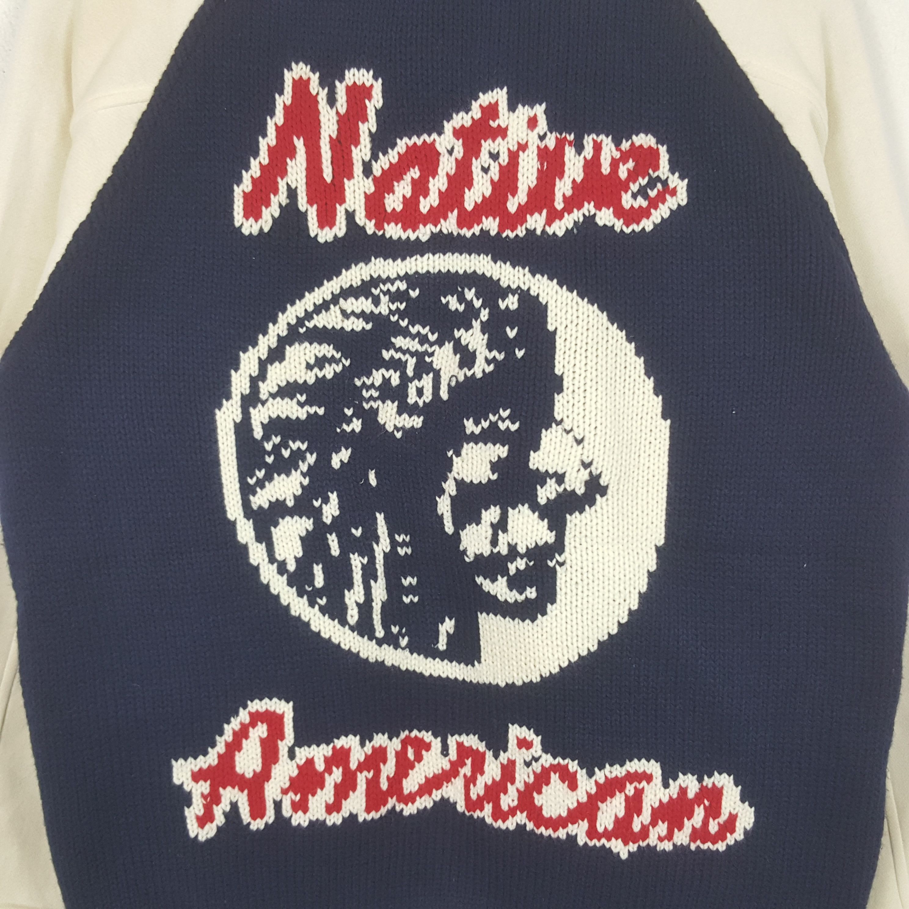 Native Vintage Native American Sports Varsity Sweatshirt RR23 Size US M / EU 48-50 / 2 - 2 Thumbnail
