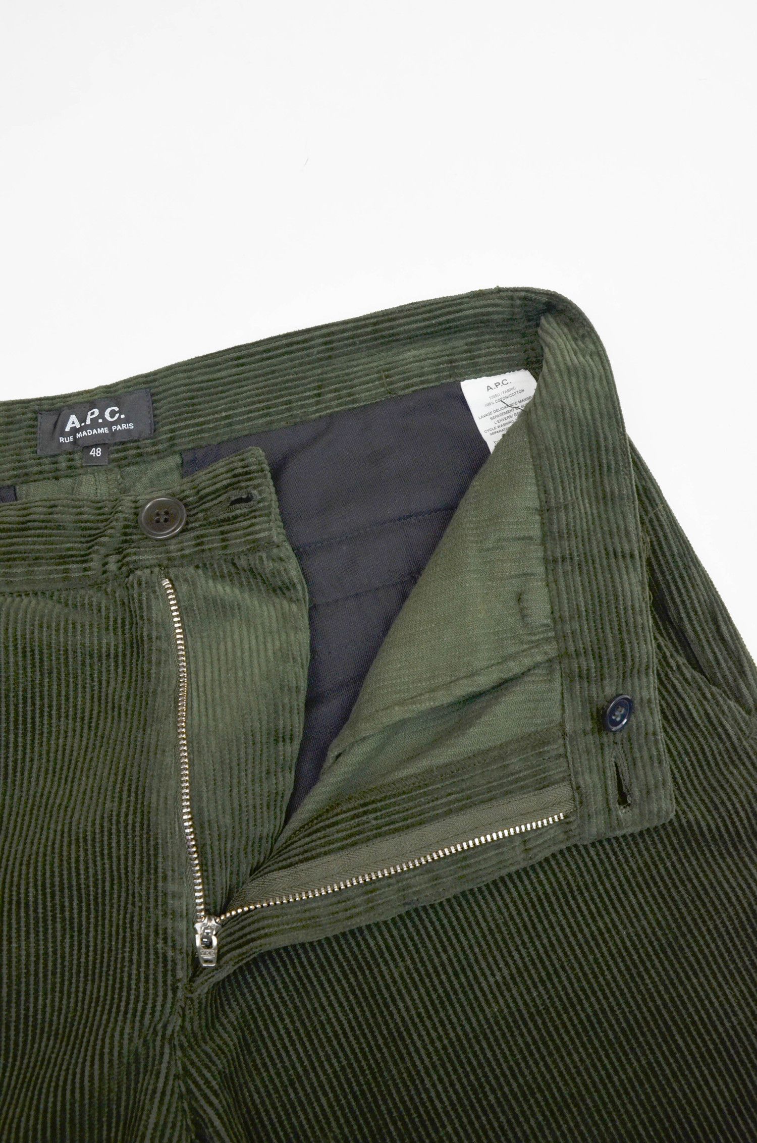 A.P.C. A.P.C. Rue Madame Corduroy Pants – Size 48 Size US 32 / EU 48 - 6 Thumbnail
