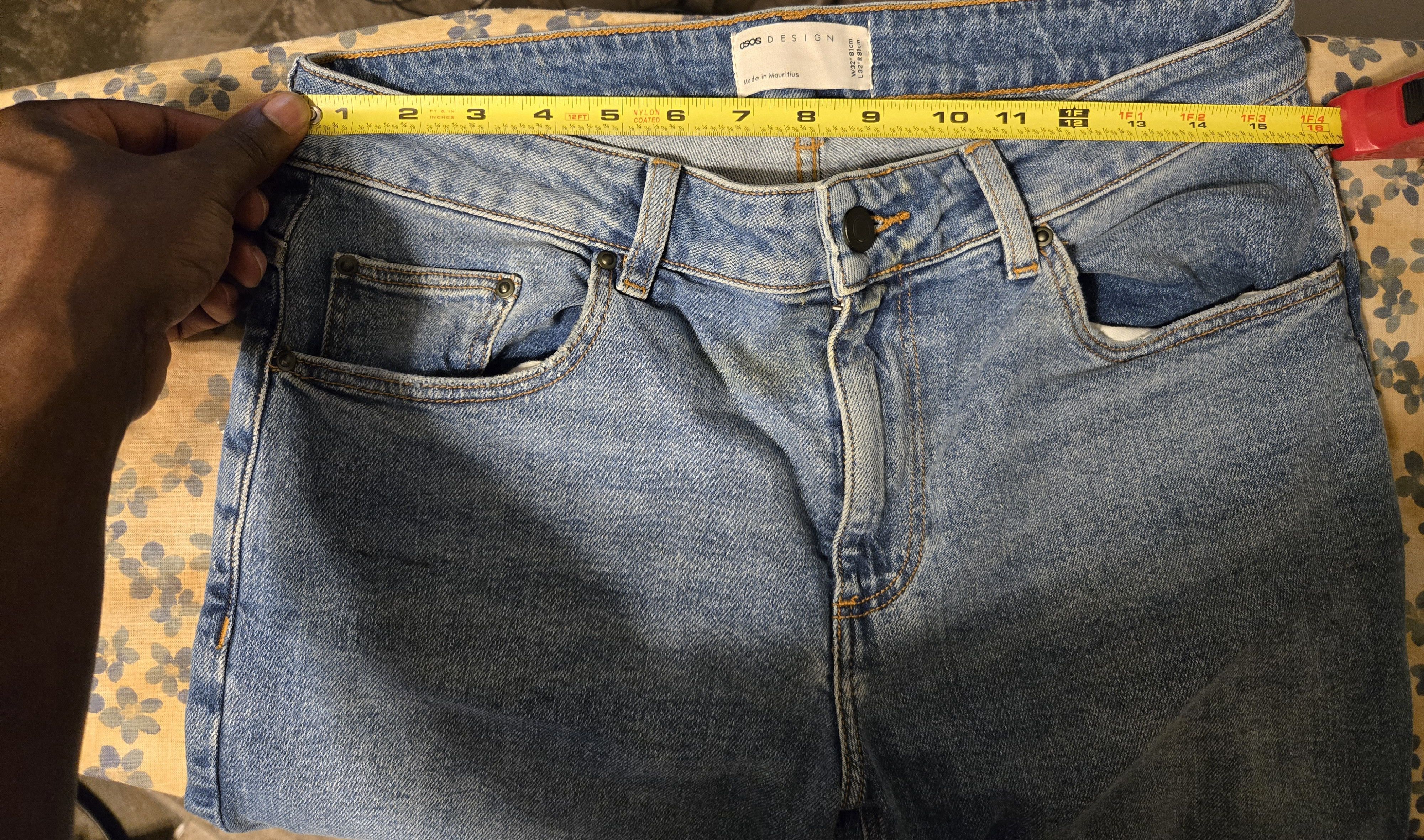 Asos Asos Design "Ripped" Jeans Size US 30 / EU 46 - 4 Thumbnail
