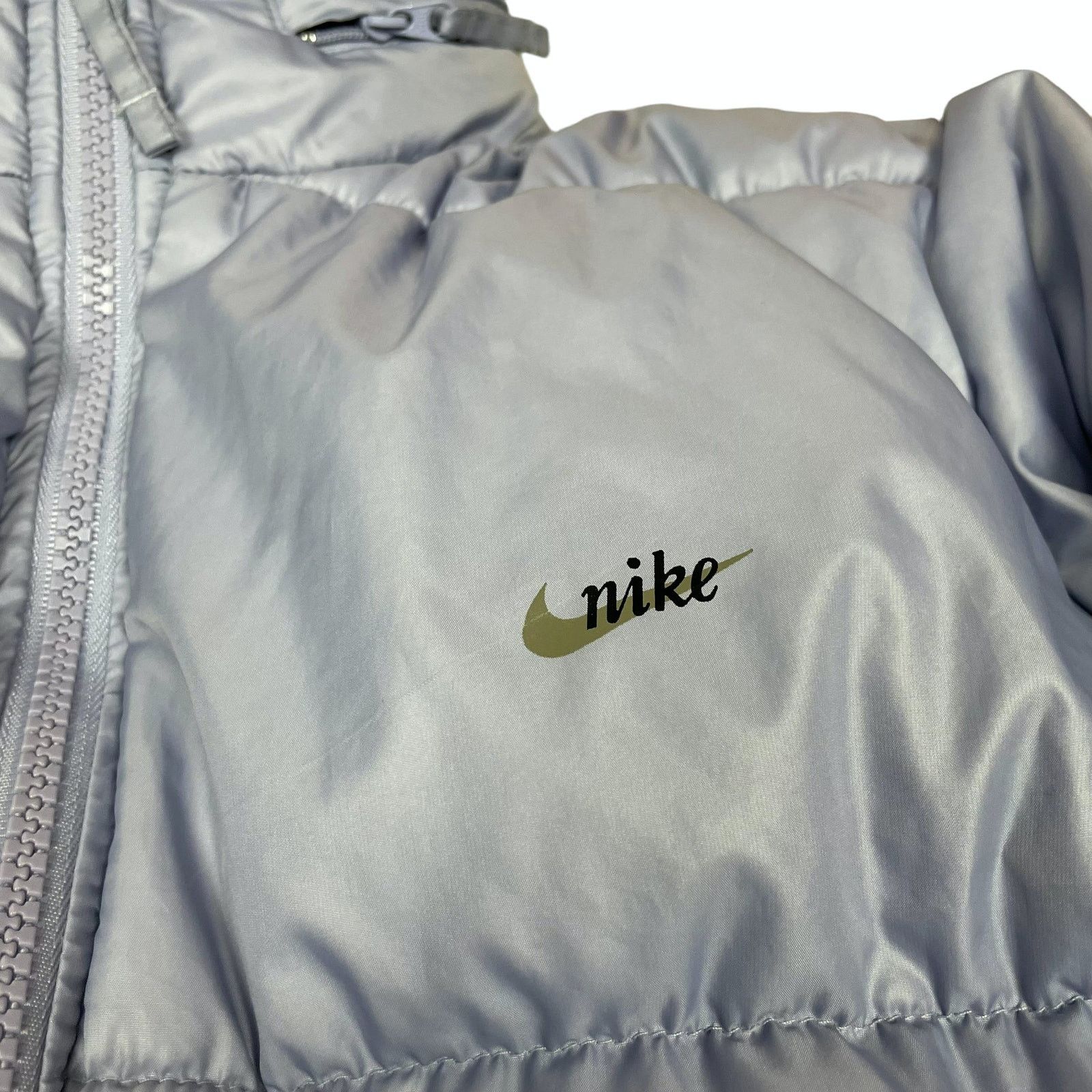 Nike Women's Lilac Full Zip Long Sleeve Puffer Jacket XS