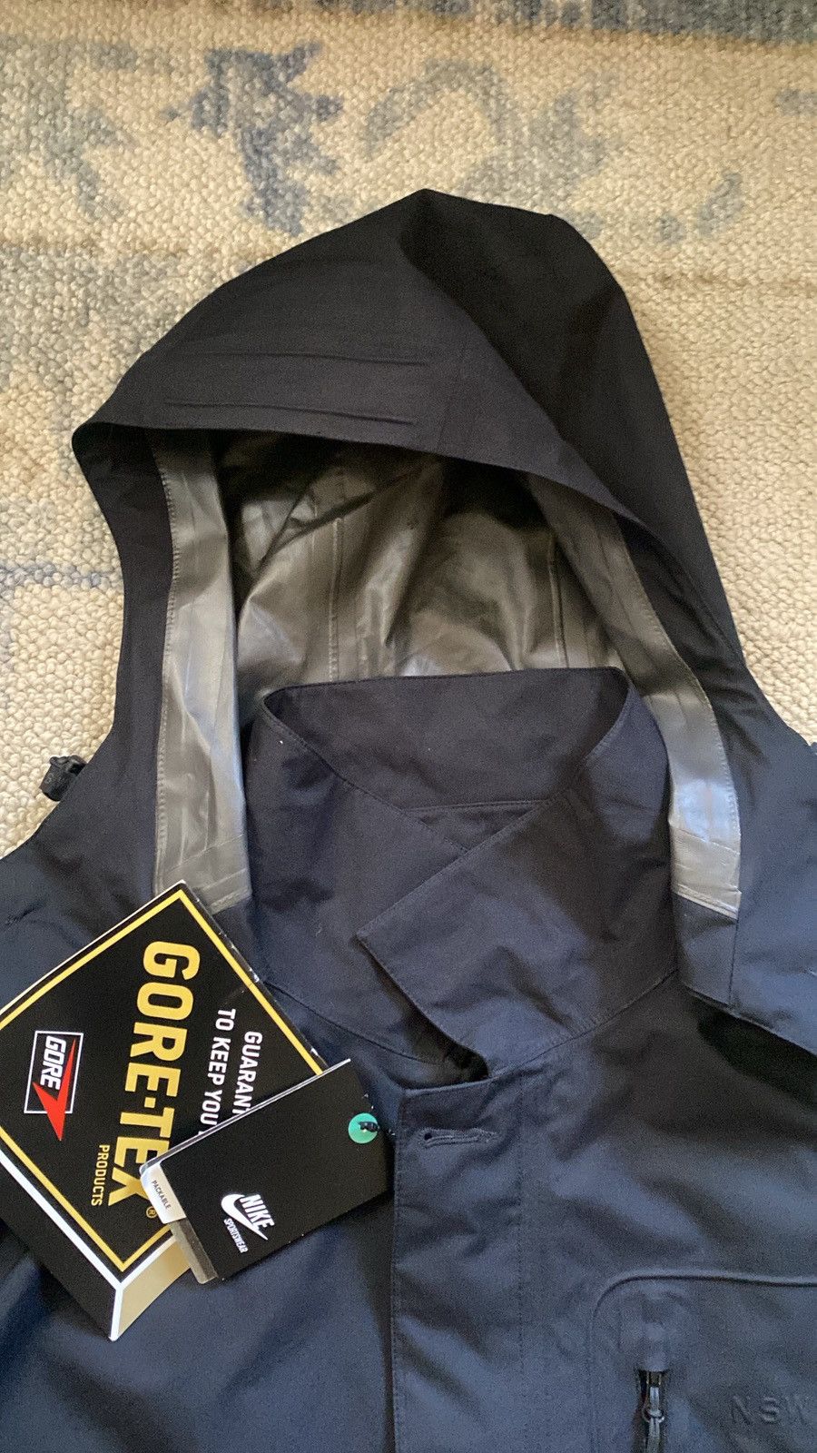 Nike Nike NSW Black Goretex hooded overcoat Sz XL NWT Size US XL / EU 56 / 4 - 6 Thumbnail