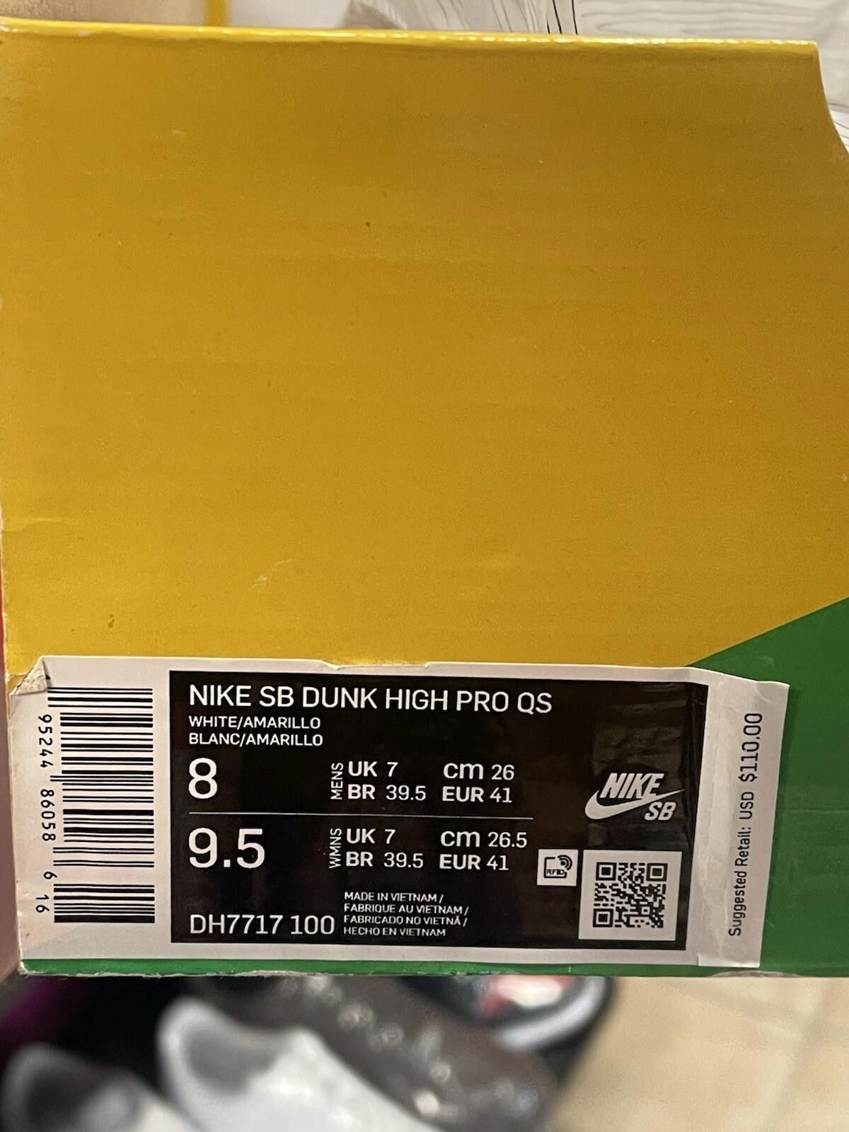 Nike Size 8 - Nike Gundam x Dunk High SB 'Project Unicorn - RX-0' Size US 8 / EU 41 - 11 Thumbnail