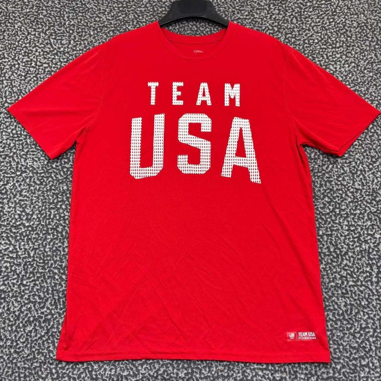 Other Team USA Olympic Shirt Men Short Sleeve Crew Neck L Size US L / EU 52-54 / 3 - 1 Thumbnail