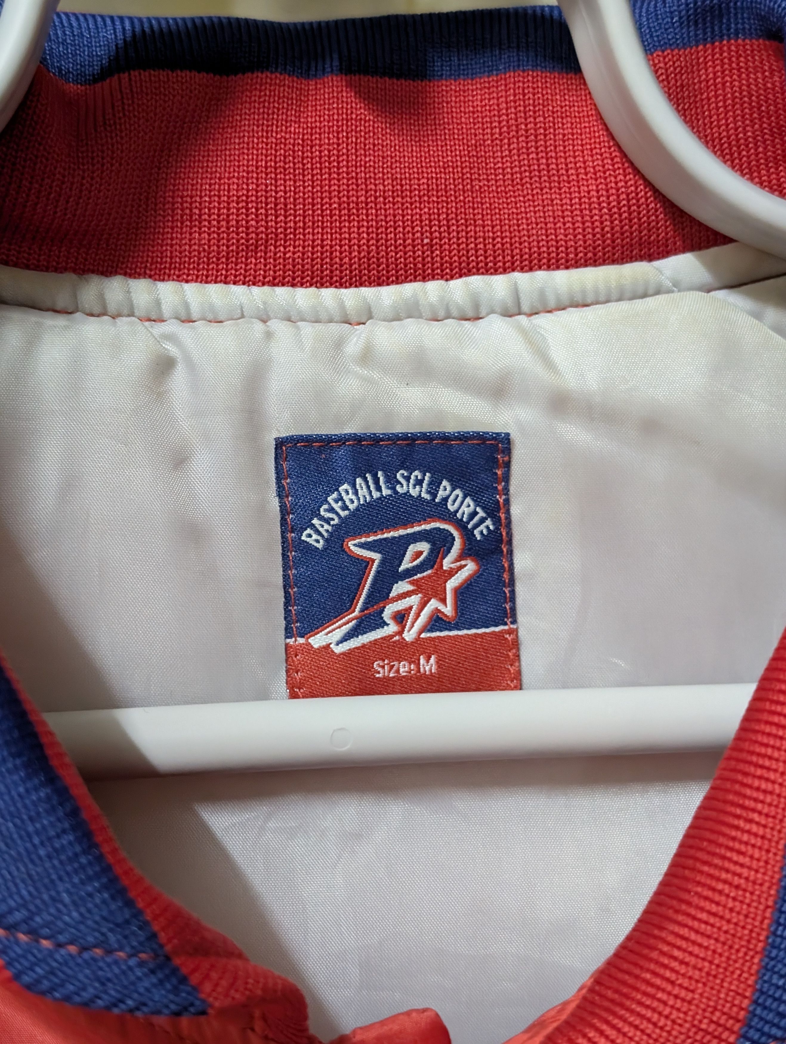 VIntage Baseball Scl Porte Sweater Sportswear Light Jacket