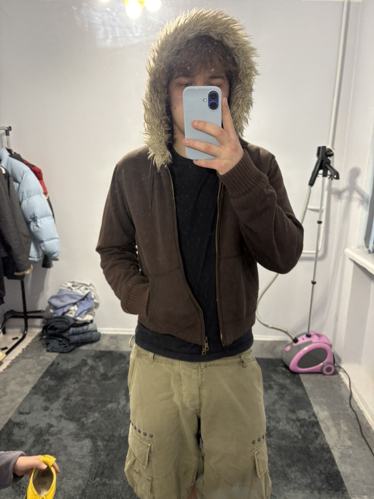 Abercrombie & Fitch Vintage Abercrombie Style Full Fur Y2K Hoodie Size US S / EU 44-46 / 1 - 7 Thumbnail