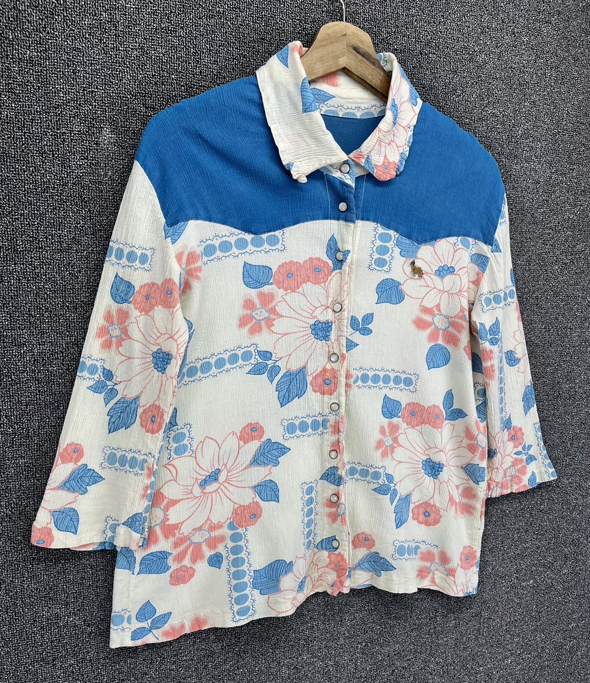 Issey Miyake Issey Miyake x Tsumori Chisato Blouses Button Up Flannel Size M / US 6-8 / IT 42-44 - 2 Thumbnail