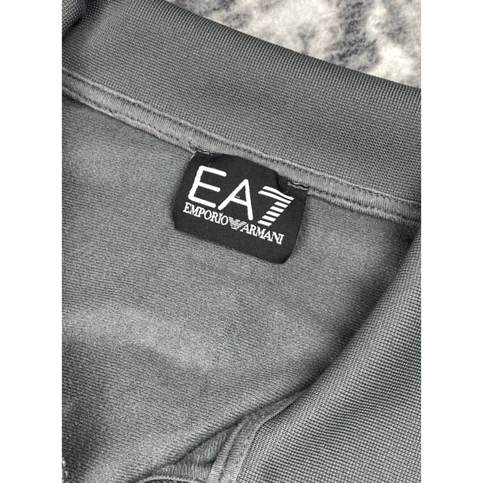 Emporio Armani Emporio Armani EA7 Track Jacket Men M Grey Size US M / EU 48-50 / 2 - 4 Thumbnail