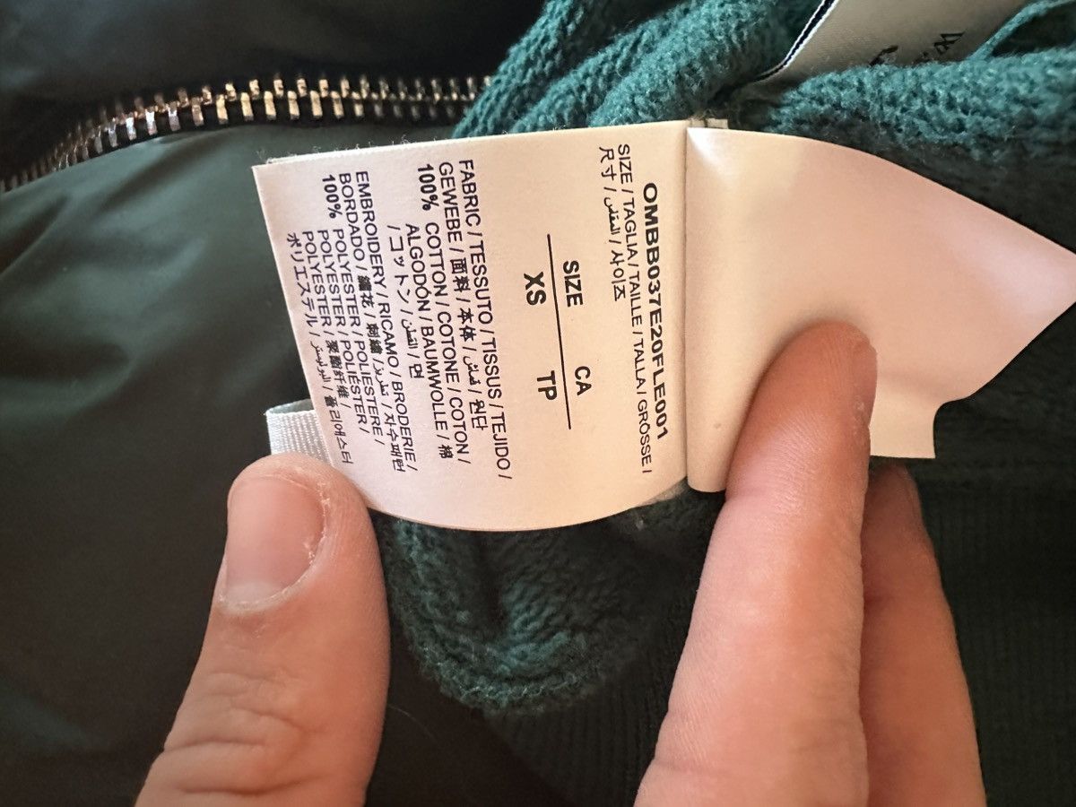 Off-White Off-White Green Hand Painters Hoodie Size US XS / EU 42 / 0 - 6 Thumbnail