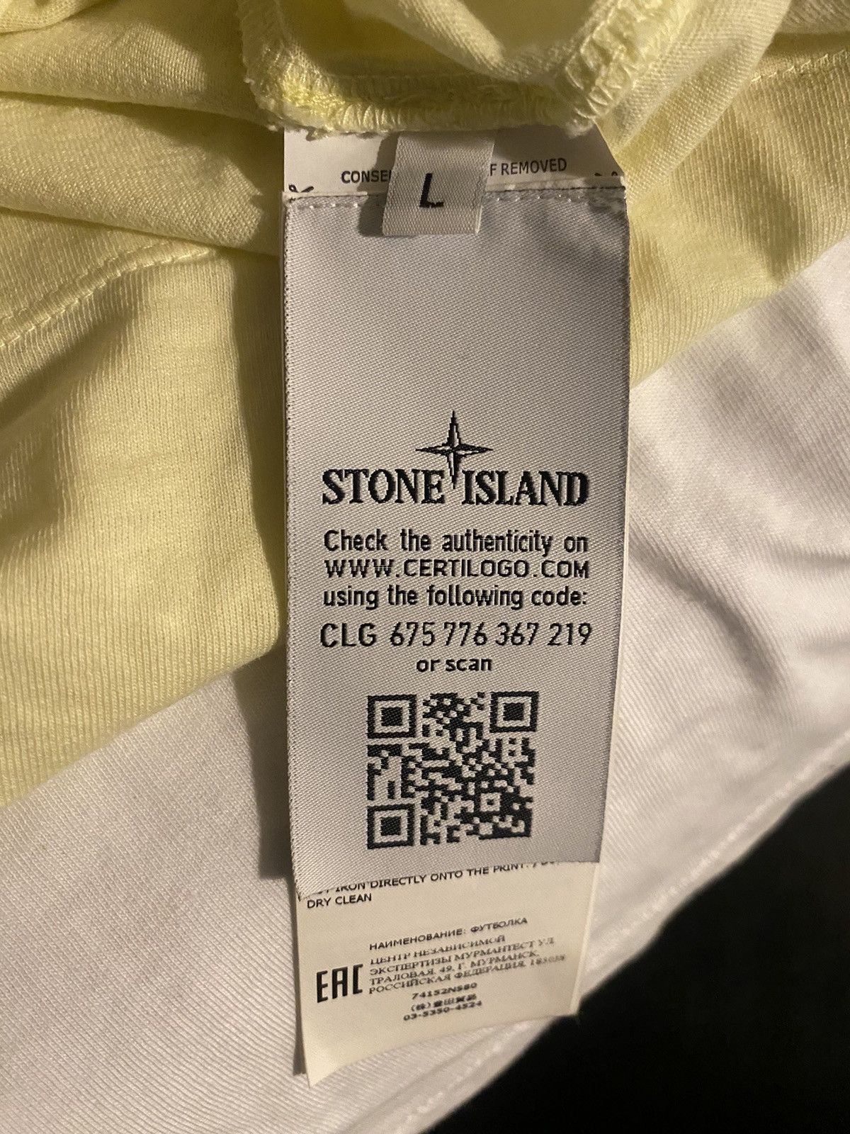 Stone Island Stone Island Logo Shirt Size US L / EU 52-54 / 3 - 4 Thumbnail