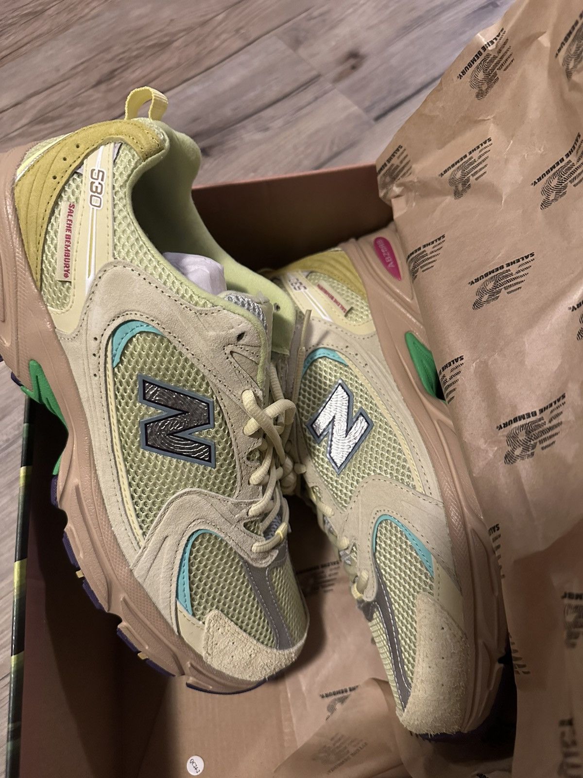 New Balance × Salehe Bembury NB x Salehe Bembury Size US 10.5 / EU 43-44 - 3 Thumbnail