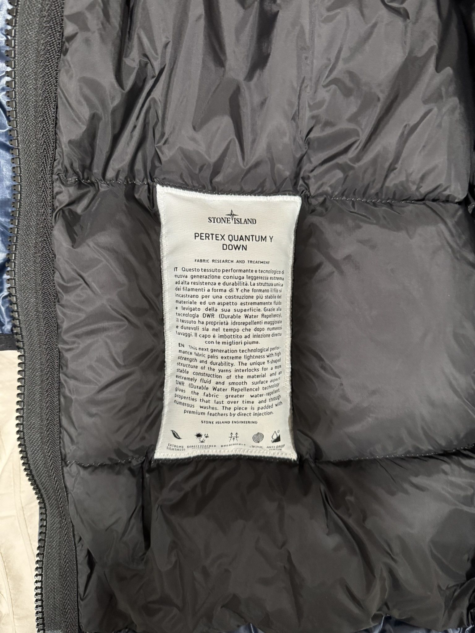 Stone Island Stone Island Pertex Quantum Y Down Parka Size US M / EU 48-50 / 2 - 2 Thumbnail