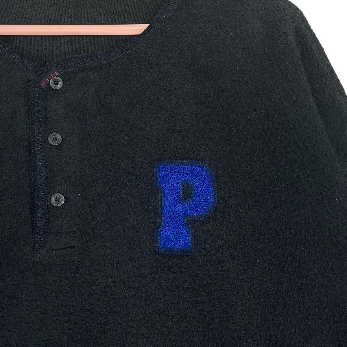 Designer × Vintage Deosty Waxed Sweatshirt Pull Over Jumper Size US XL / EU 56 / 4 - 4 Thumbnail