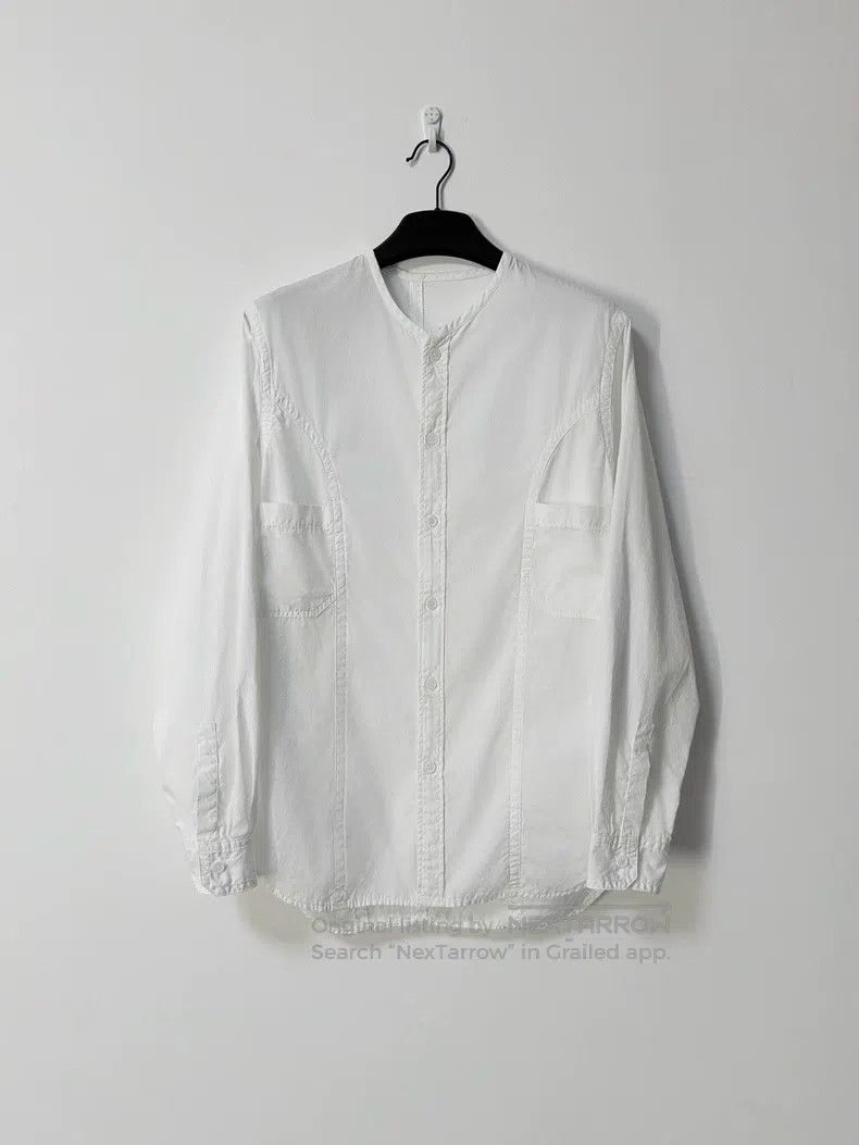 Yohji Yamamoto Yohji Yamamoto Main thread chain sewn collarless shirt| Size US M / EU 48-50 / 2 - 1 Thumbnail