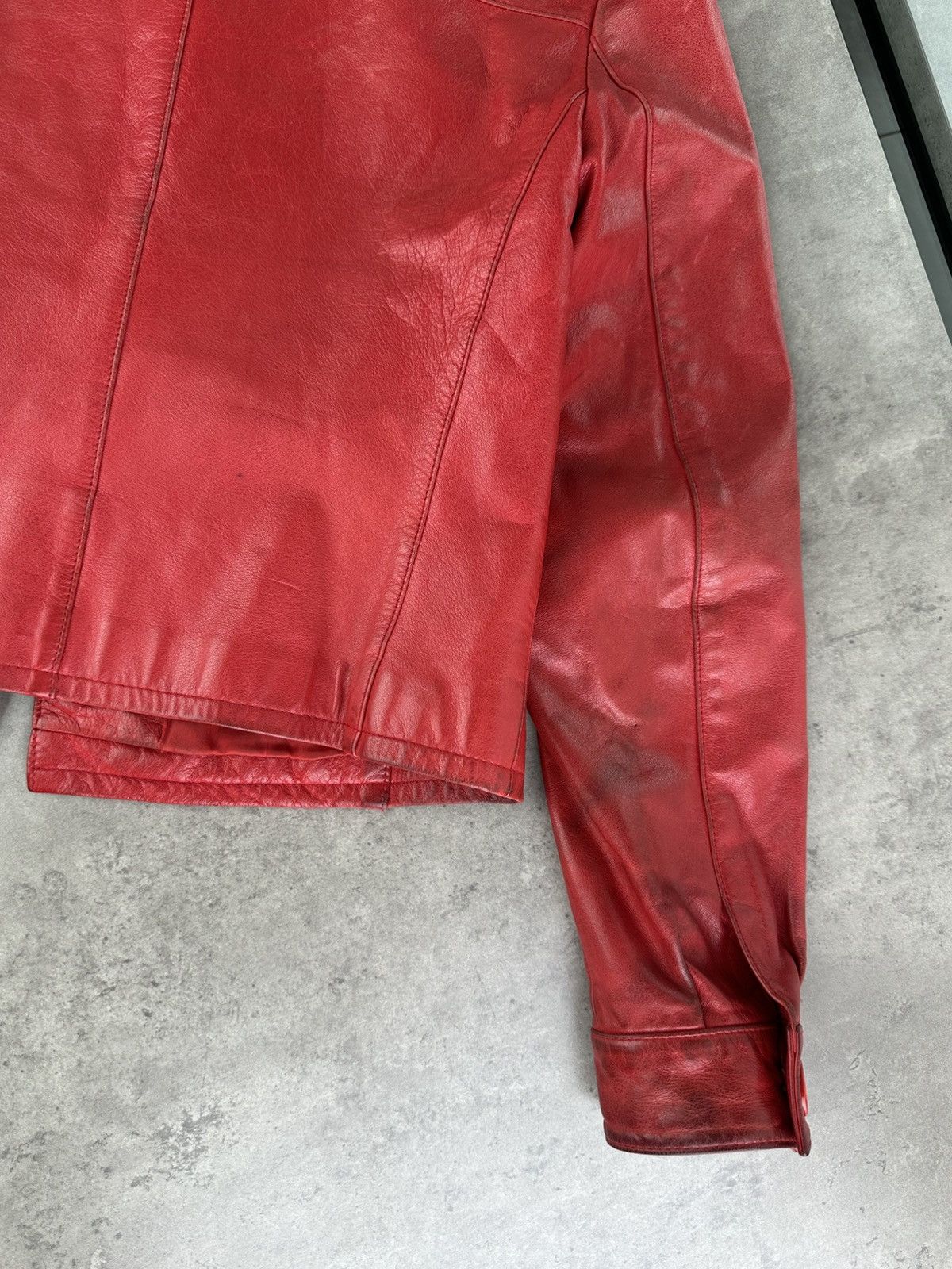 Japanese Brand Vintage Leather Jacket Size S / US 4 / IT 40 - 17 Thumbnail