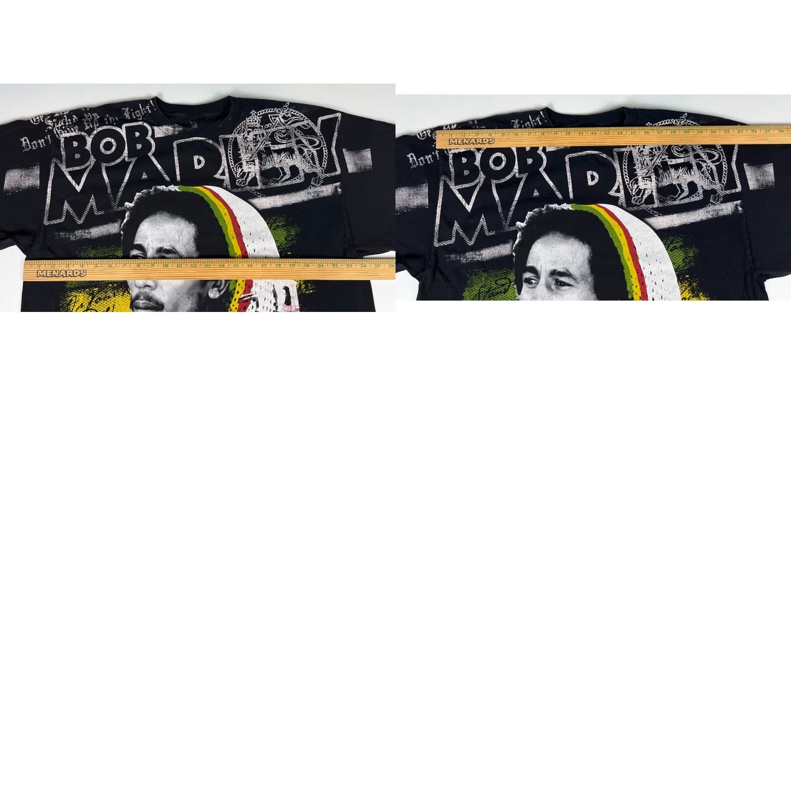 Vintage VINTAGE Zion Rootswear Bob Marley 2011 Songs of Freedom 1979 T-Shirt Sz 2XL Black Cotton Crew Neck Short Sleeve Mens Graphic Print Music 2010-2019 Size US XXL / EU 58 / 5 - 8 Thumbnail
