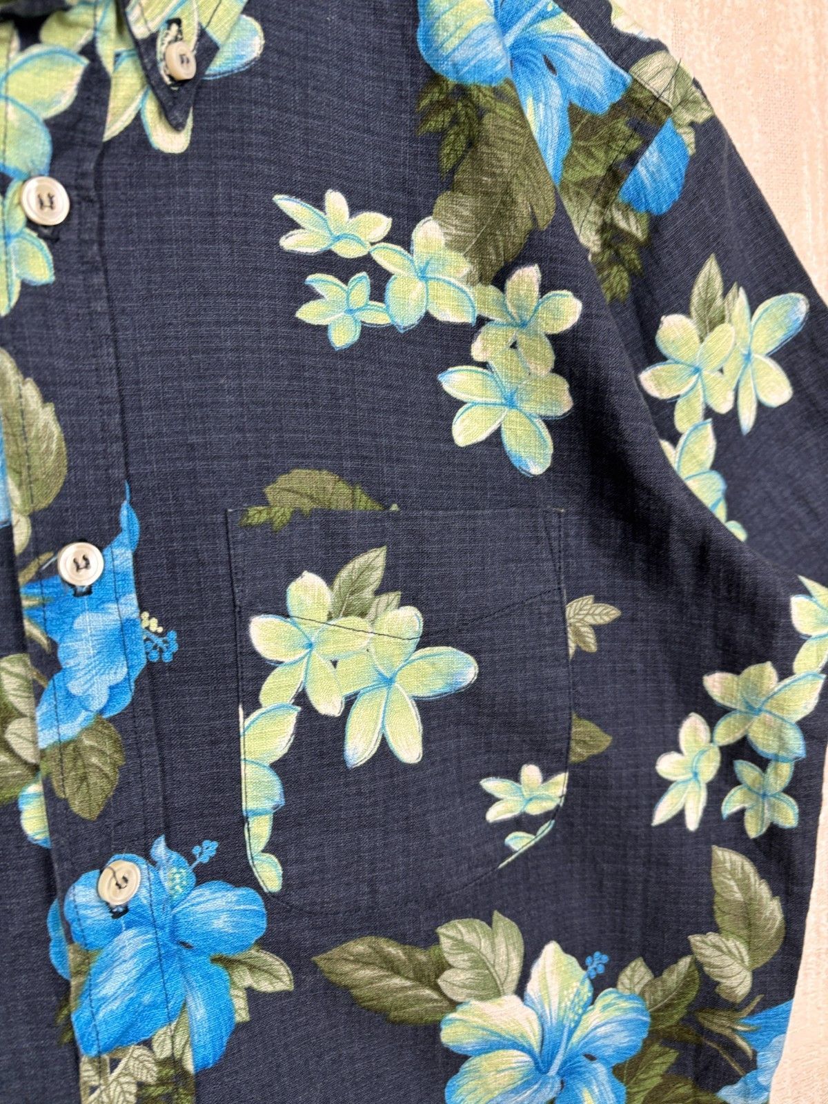 Other Berangere Claire Floral Short Sleeve Shirt Cotton Linen Size US M / EU 48-50 / 2 - 3 Thumbnail
