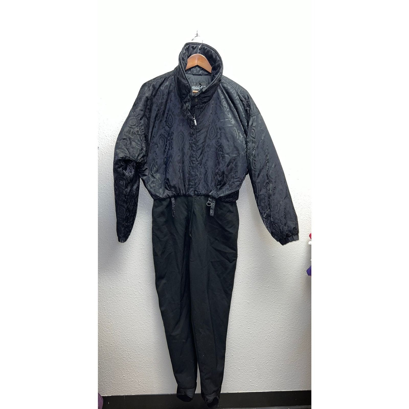 Vintage Vintage Snuggler Ski Suit Snowsuit One Piece Black Winter 12 Size XL / US 12-14 / IT 48-50 - 1 Thumbnail