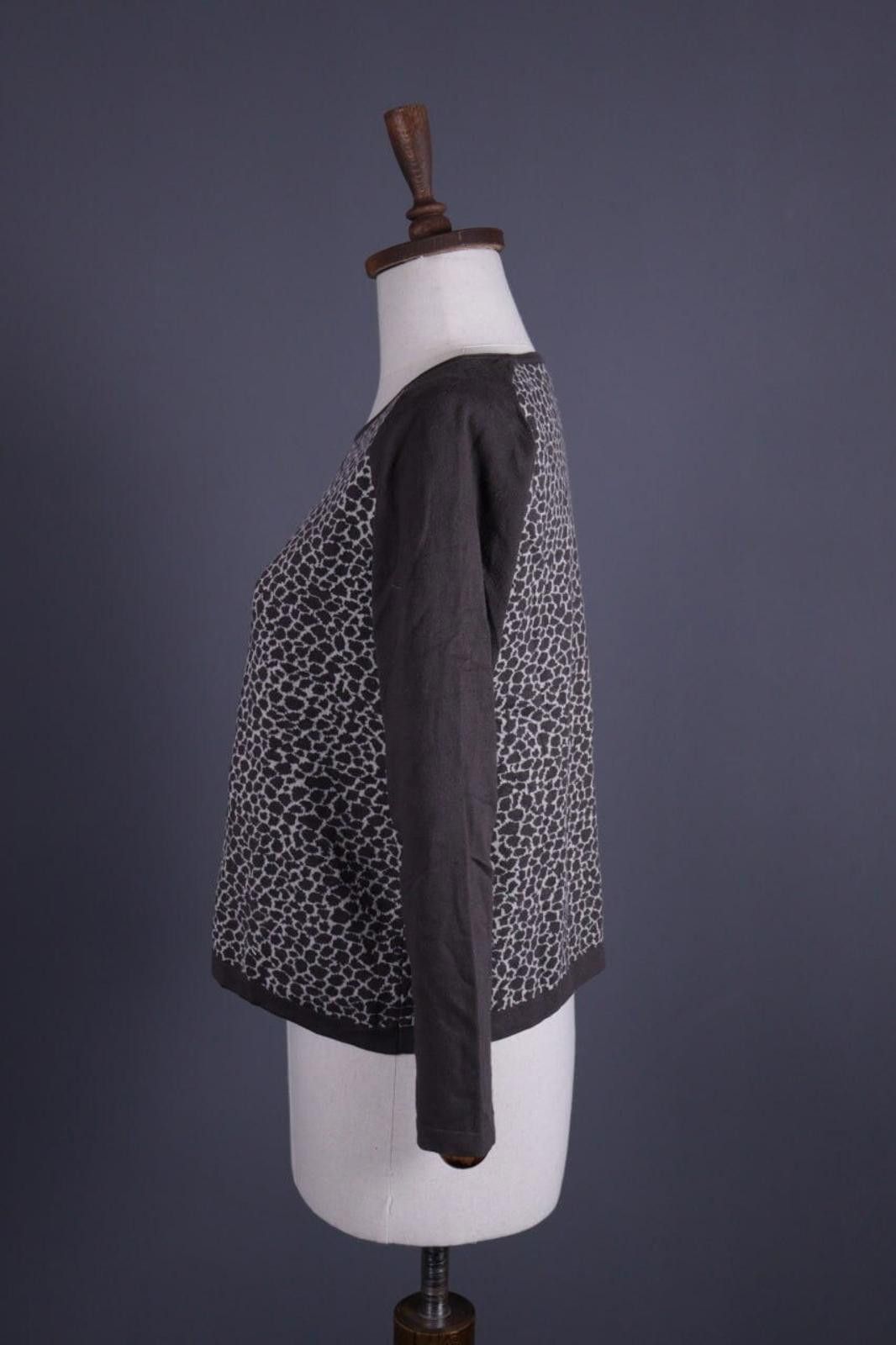 Designer Weekend Max Mara Brown Leopard Print Sweater Size M Size M / US 6-8 / IT 42-44 - 5 Thumbnail