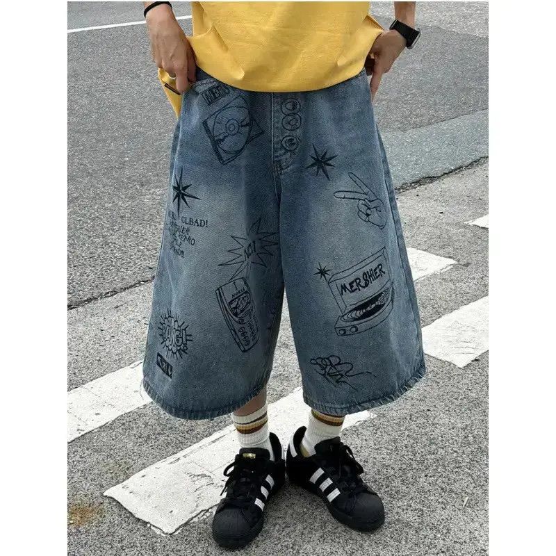 Japanese Brand Retro loose denim shorts Size US 32 / EU 48 - 1 Thumbnail