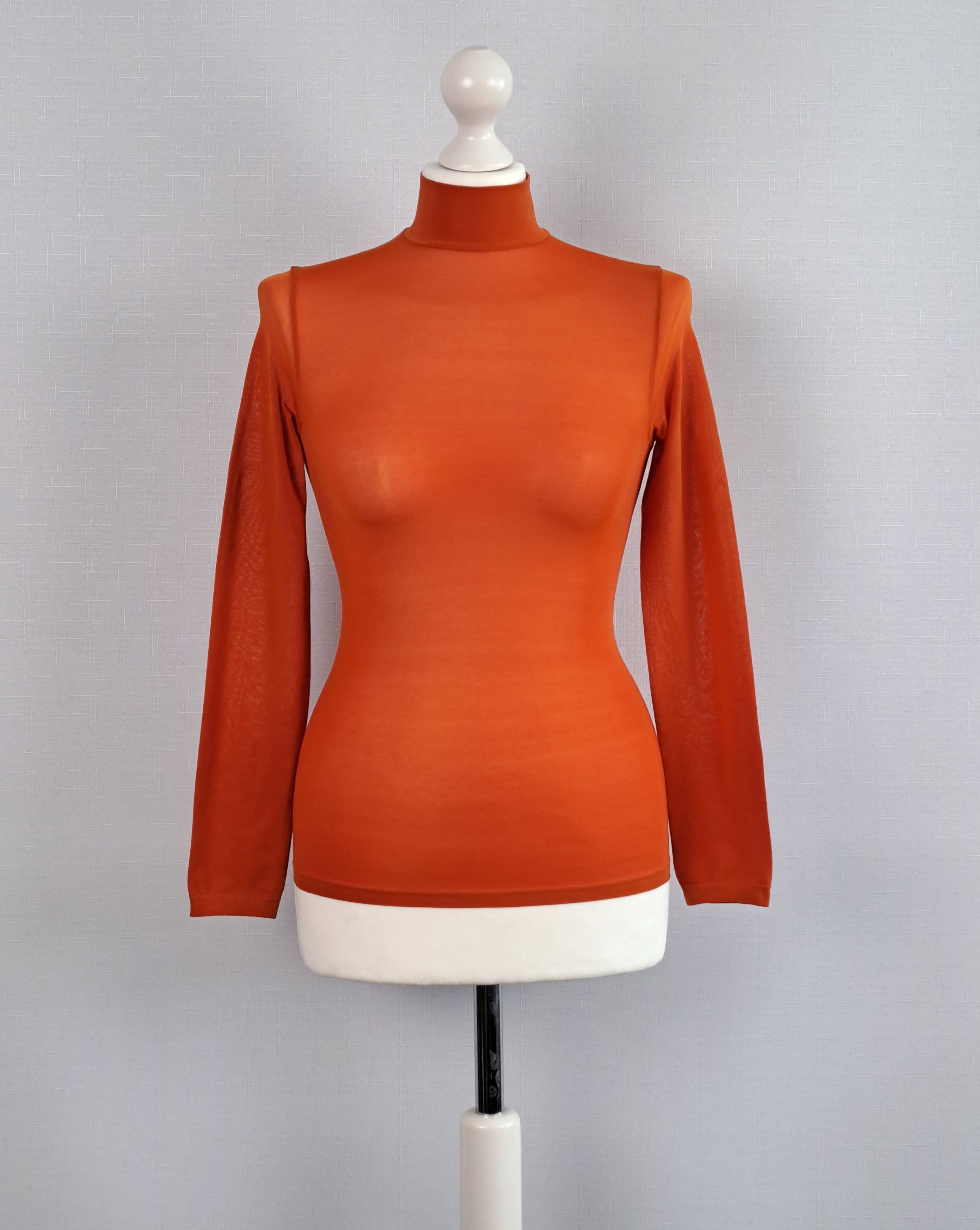 Wolford Wolford transparent turtleneck. Size S Size S / US 4 / IT 40 - 1 Thumbnail