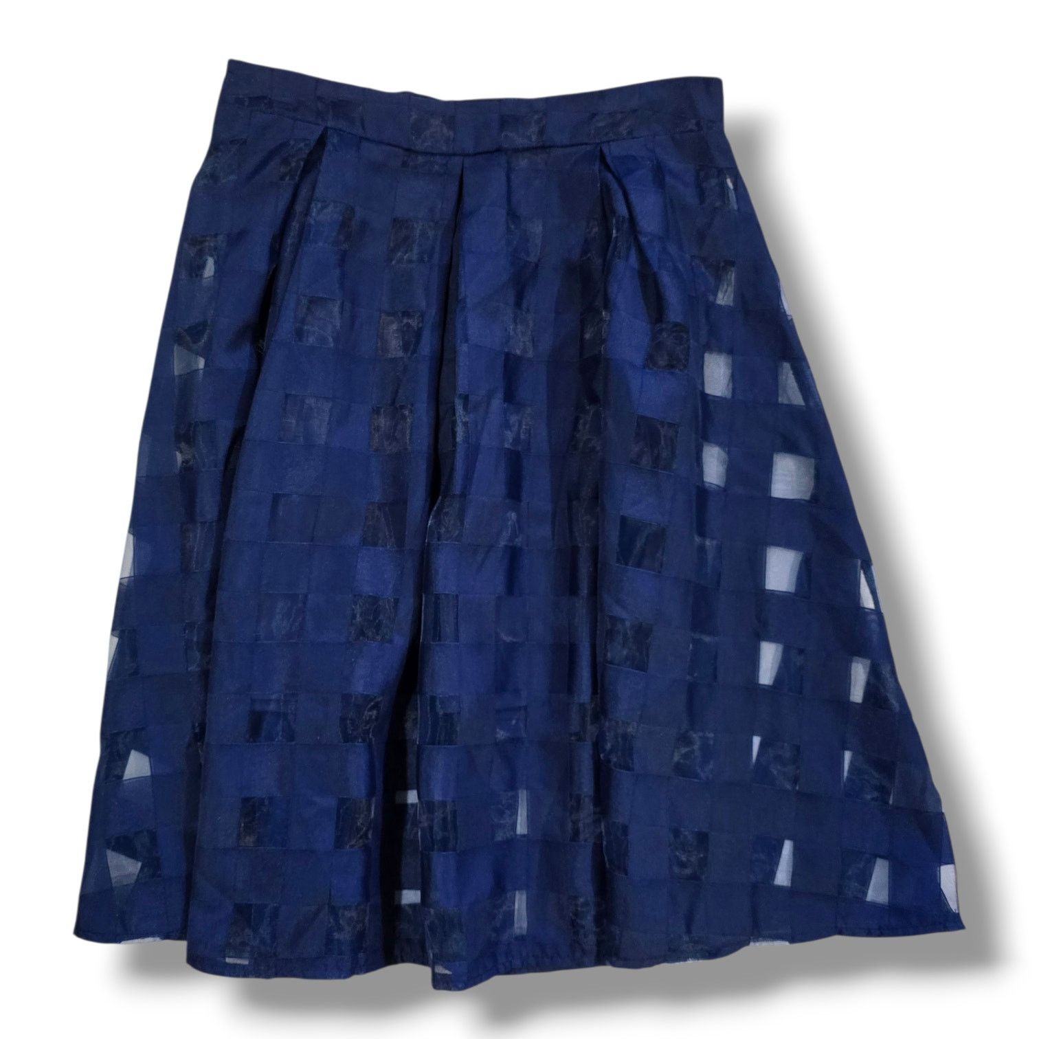 Other Charlotte Russe Women’s Blue Layered A-Line Skirt Medium Size 27" / US 4 / IT 40 - 3 Thumbnail