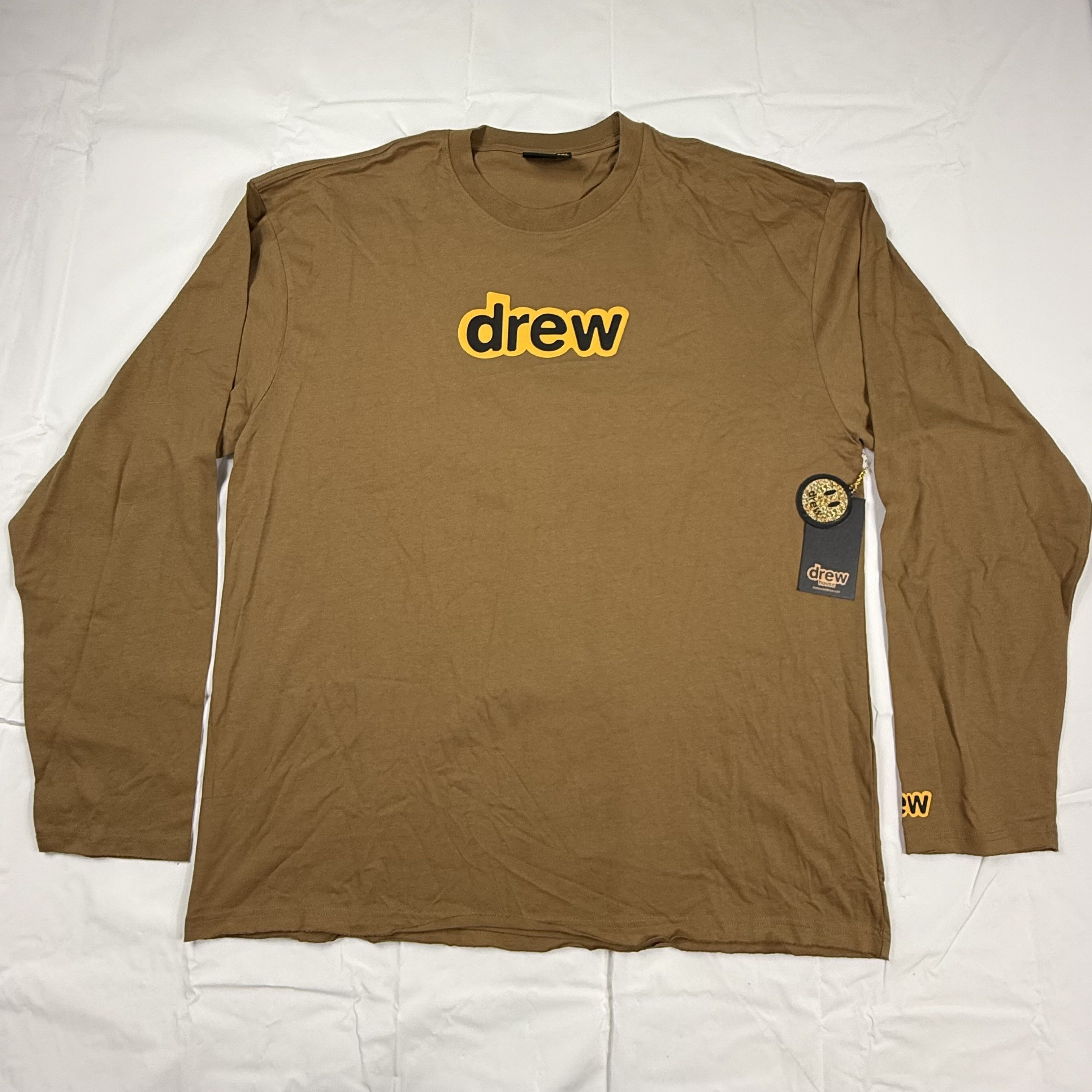 Drew House Drew House Secret Logo Long Sleeve T-Shirt Mens 2XL New Size US XXL / EU 58 / 5 - 1 Thumbnail