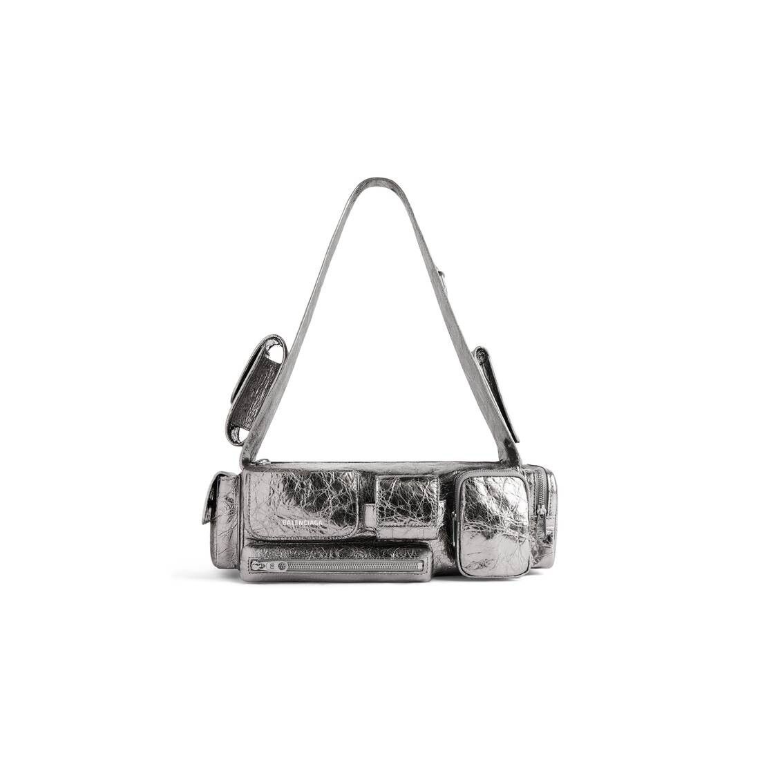 Balenciaga o1srvl11e0825 Size: OS / Superbusy XS Sling Bag Metallized Size ONE SIZE - 1 Thumbnail
